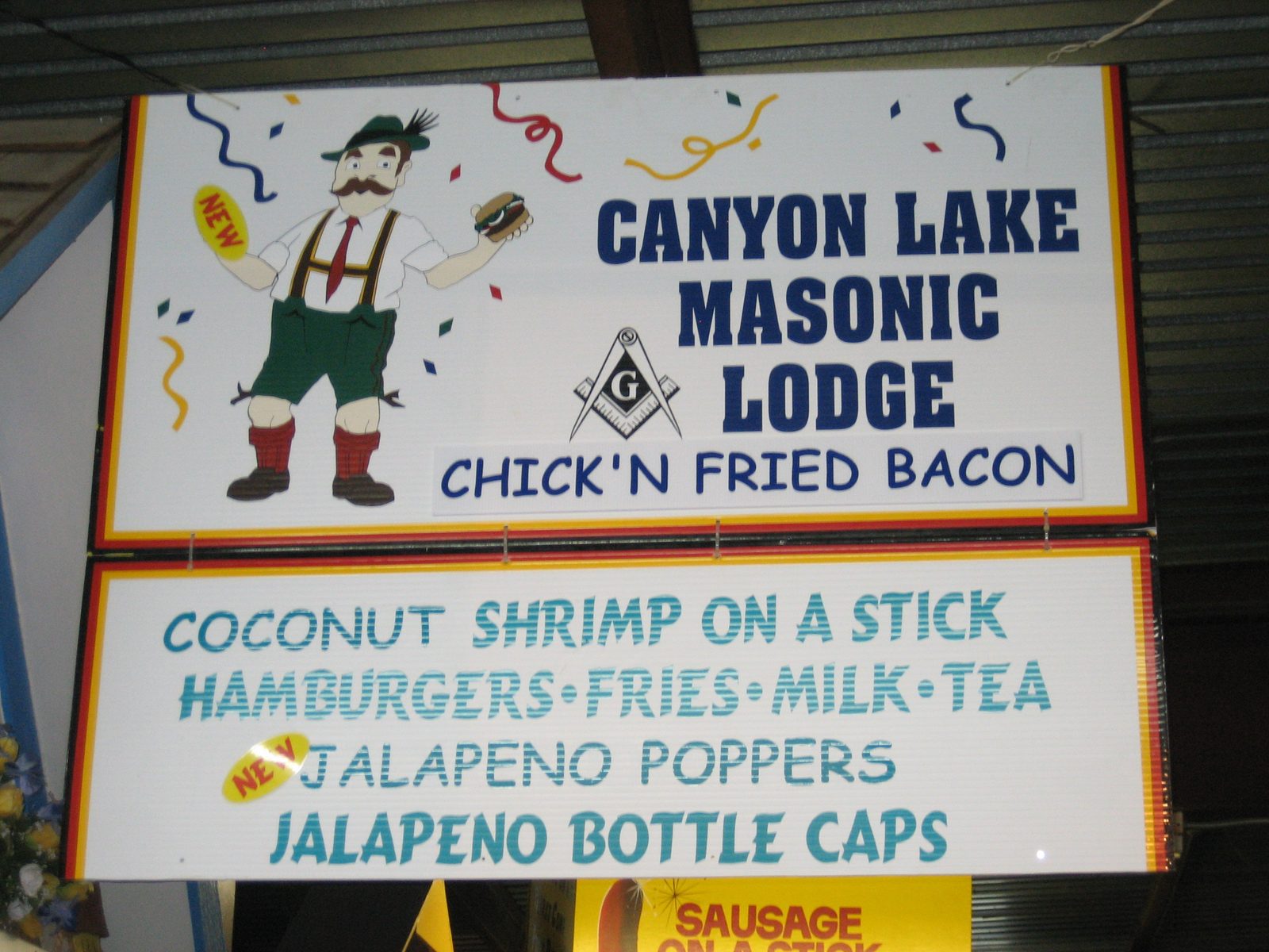 A food suggestion I have never considered (and am not sure I want to): chick'n fried bacon.