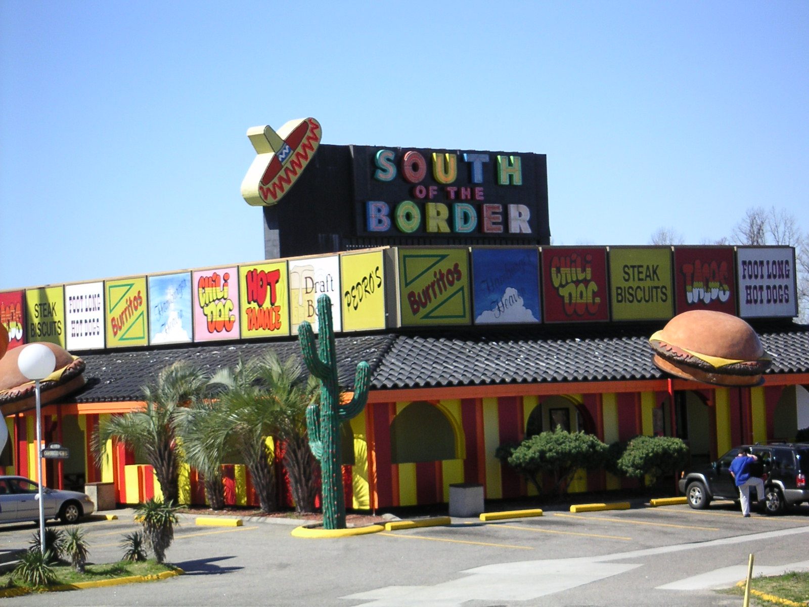 Where we ate lunch.  Home of possibly the worst cheese quesadillas, margaritas, and waiters... ever.