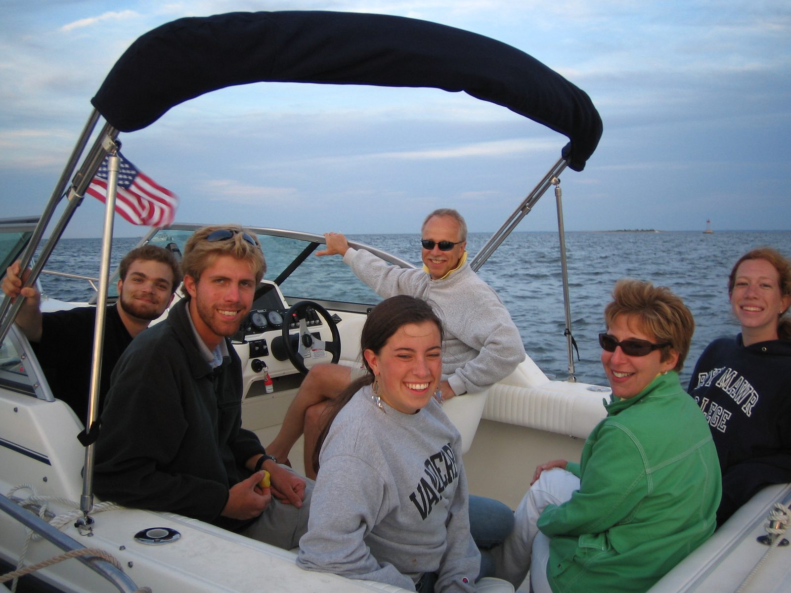 The party on the Samsen boat on the 3rd of July.