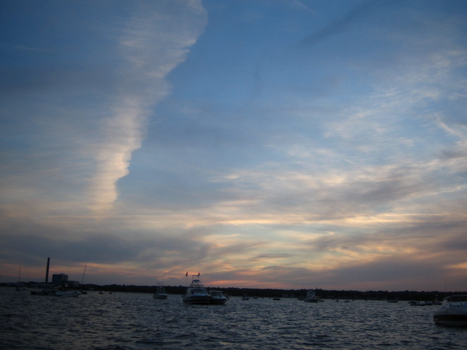Sunset #2.  This would have been a lot better had I had panoramic capabilities; this was the...