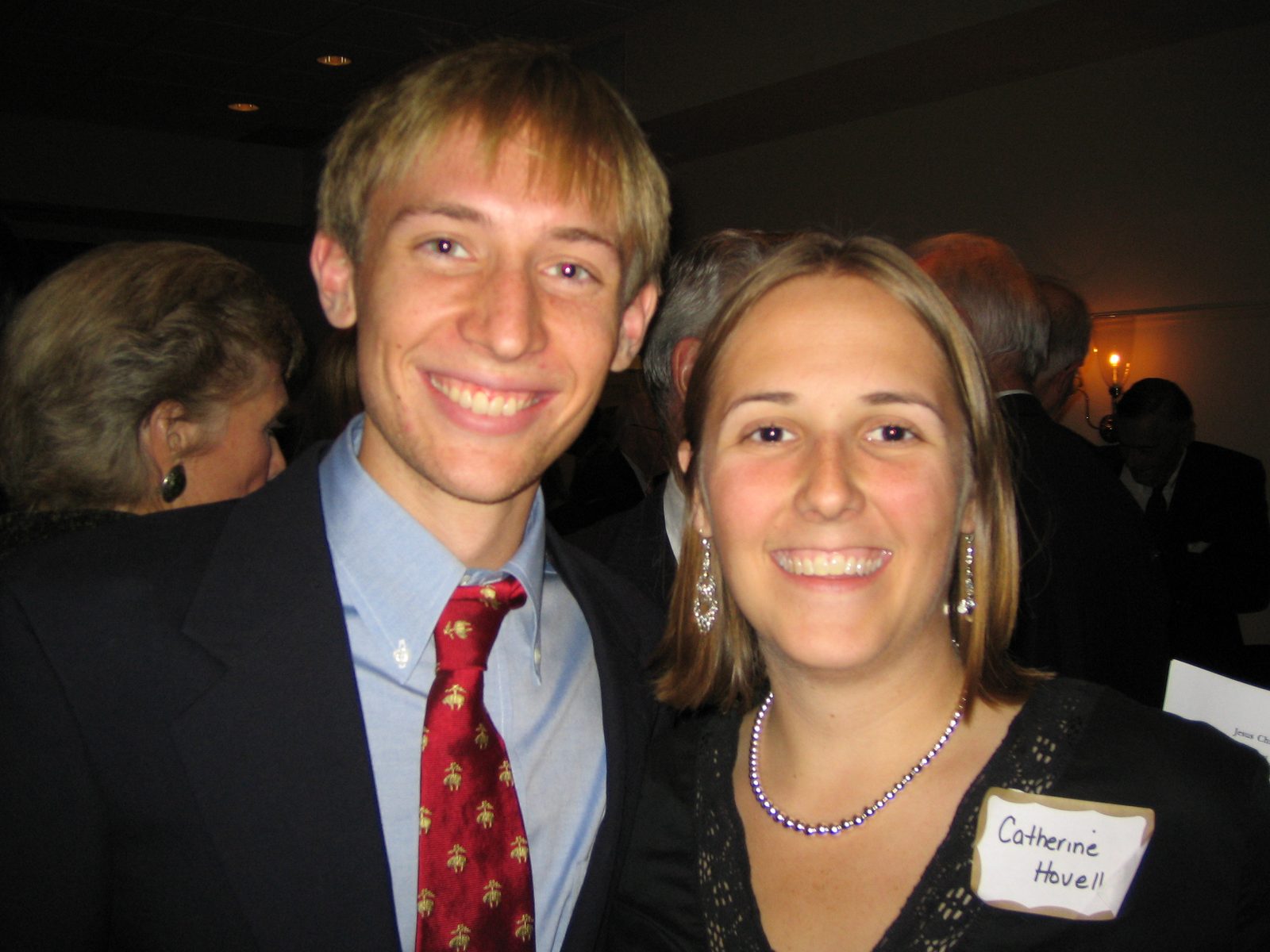 Kristian and Catherine at the 150th.