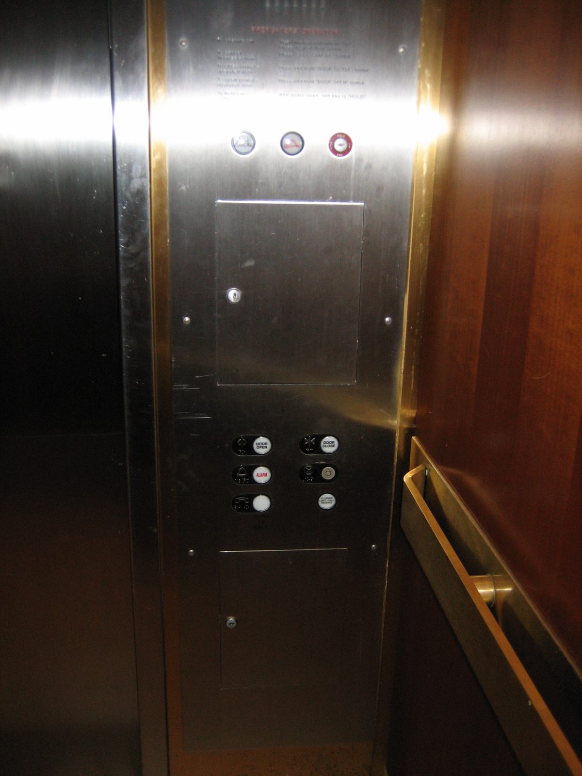 Inside, there were no buttons, so if you just jumped in a random elevator, chances were you...