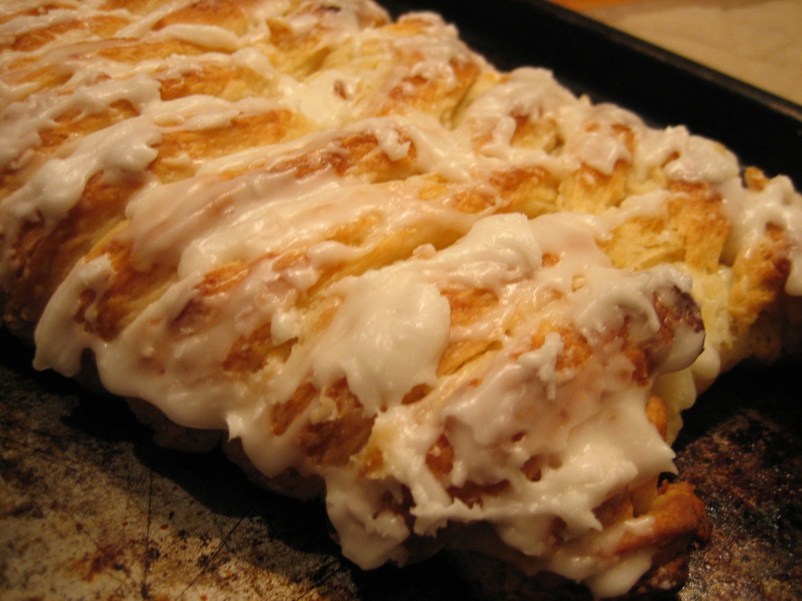 The cheese danish I made!  Man, that thing was tasty.
