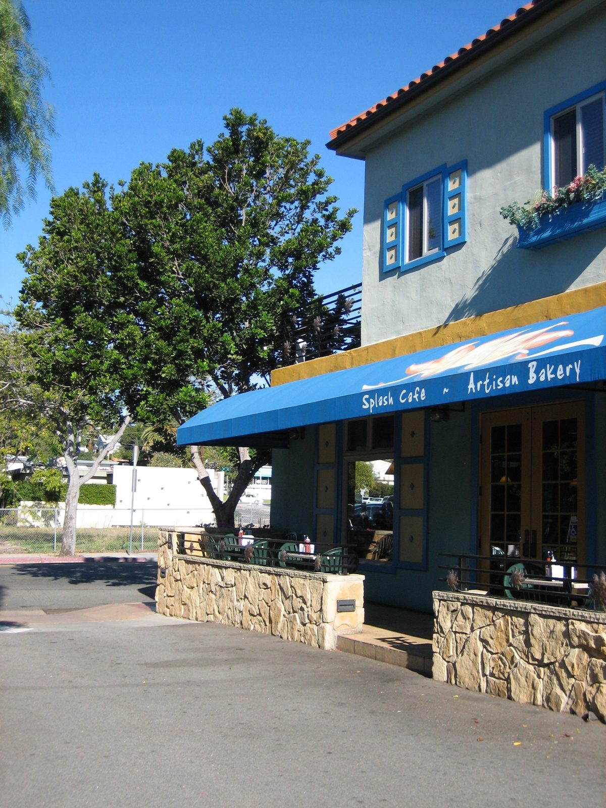 Splash Cafe in SLO, site of a delicious breakfast Monday morning.