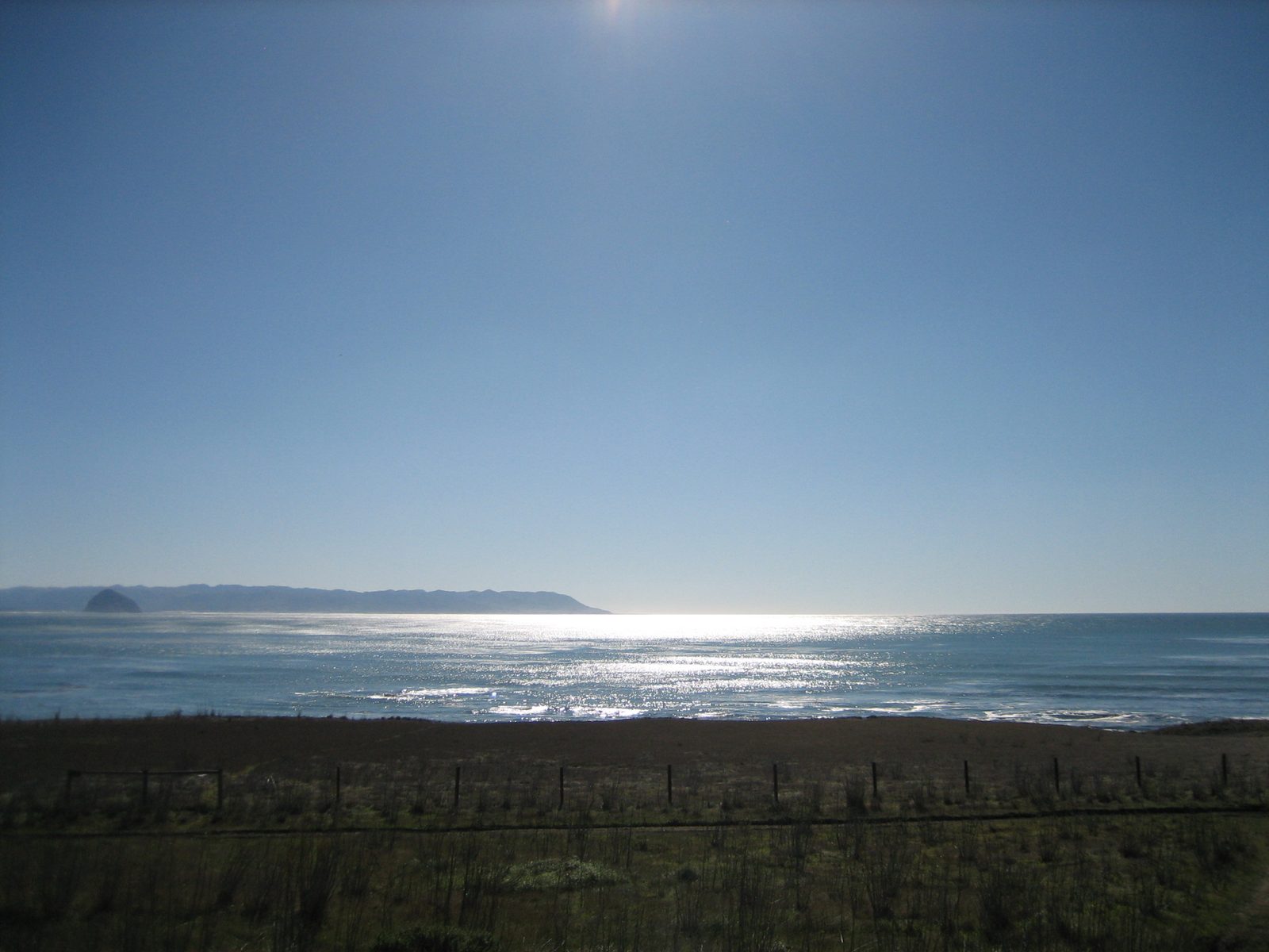 Looking out on the Pacific Ocean.  Man, I miss the ocean.