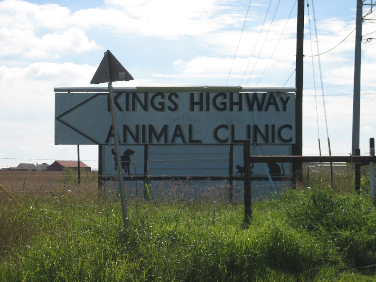 Just reminded me of home, with the "Kings Highway".