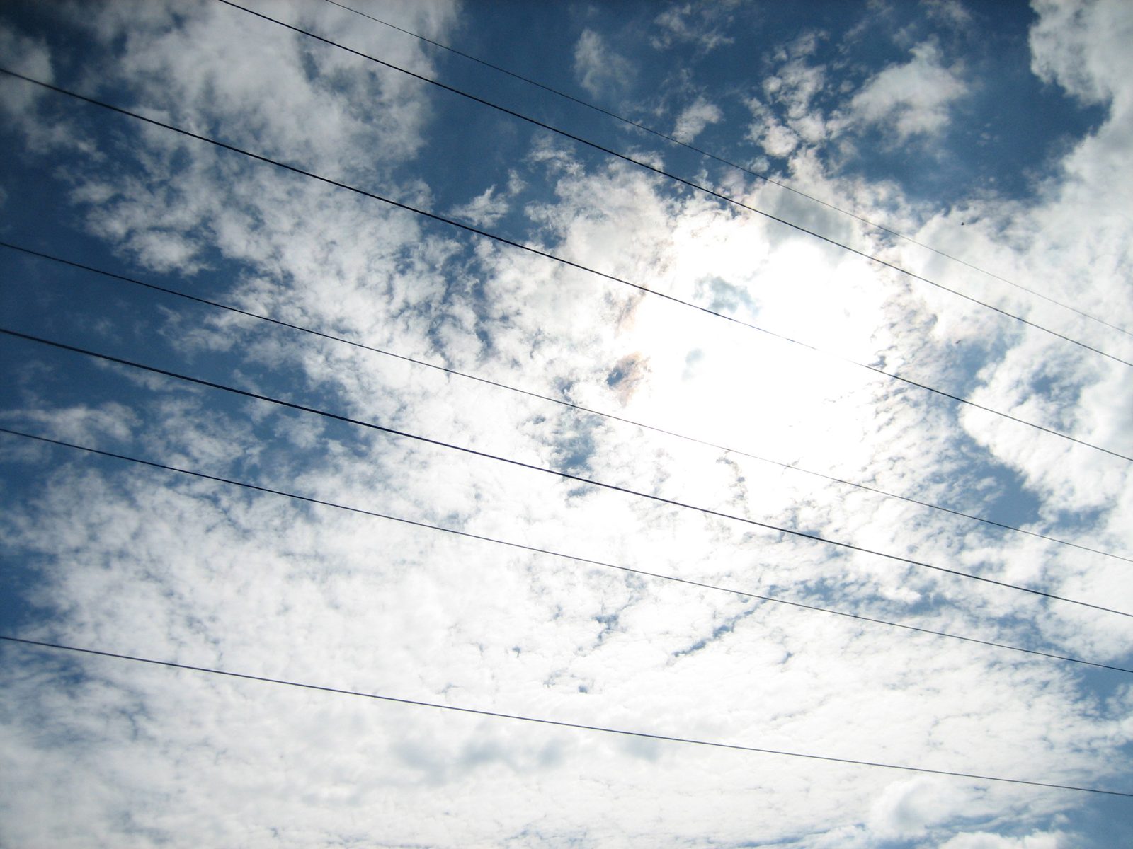 Pretty blue skies.