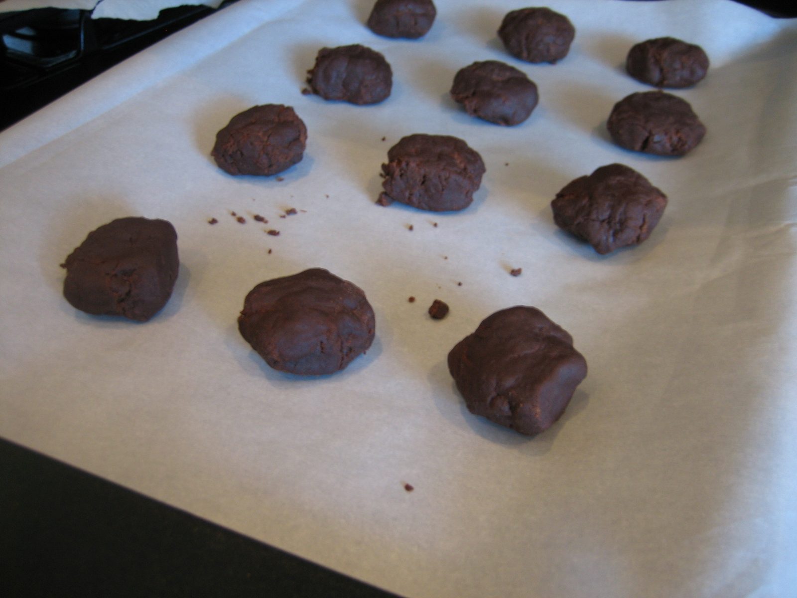 I believe this was an unbaked sheet.  I didn't even bake it.  Jay preferred the raw dough...