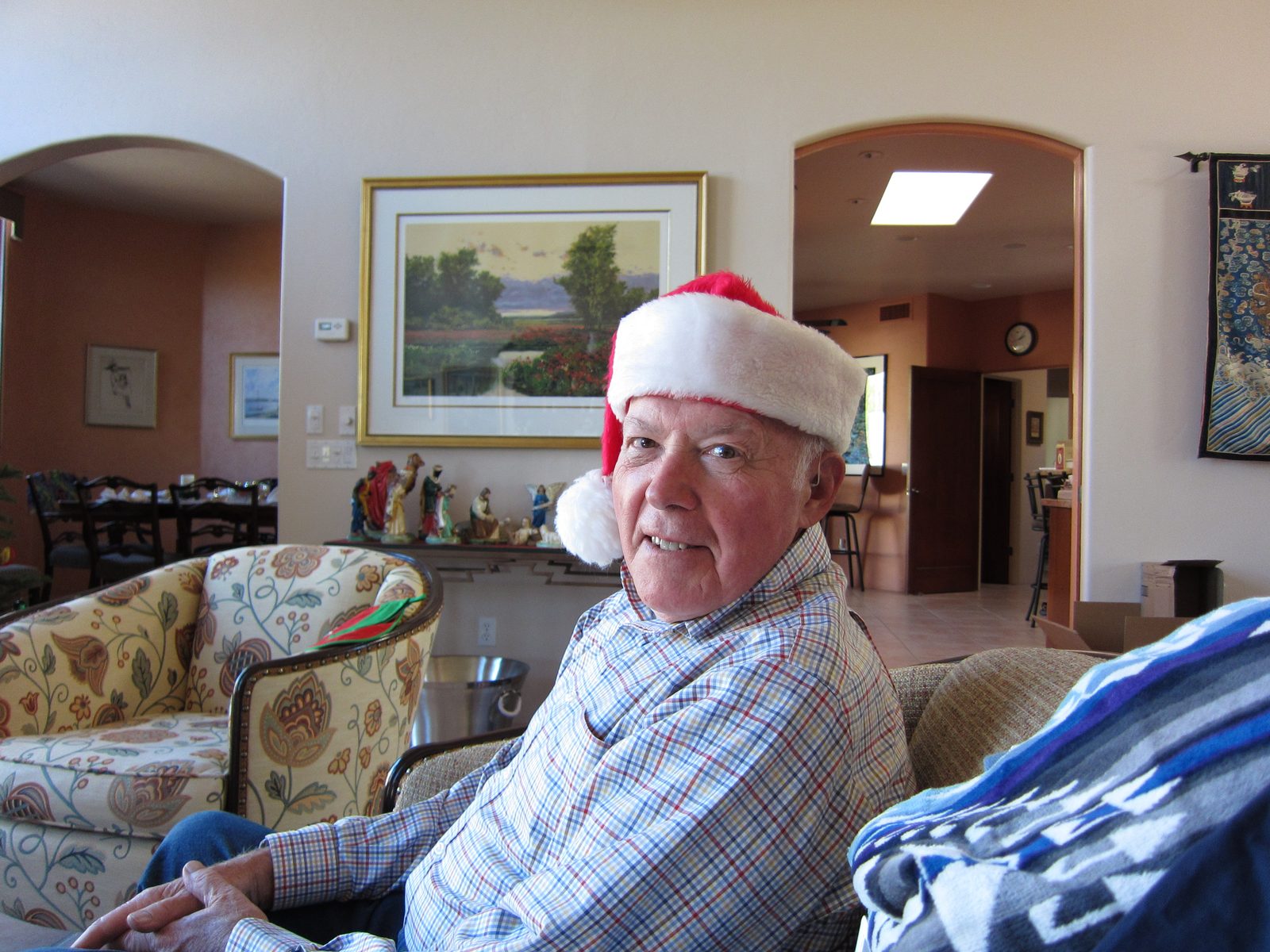 The first official picture taken with my brand new, fancy-pants, Christmas-gift camera!