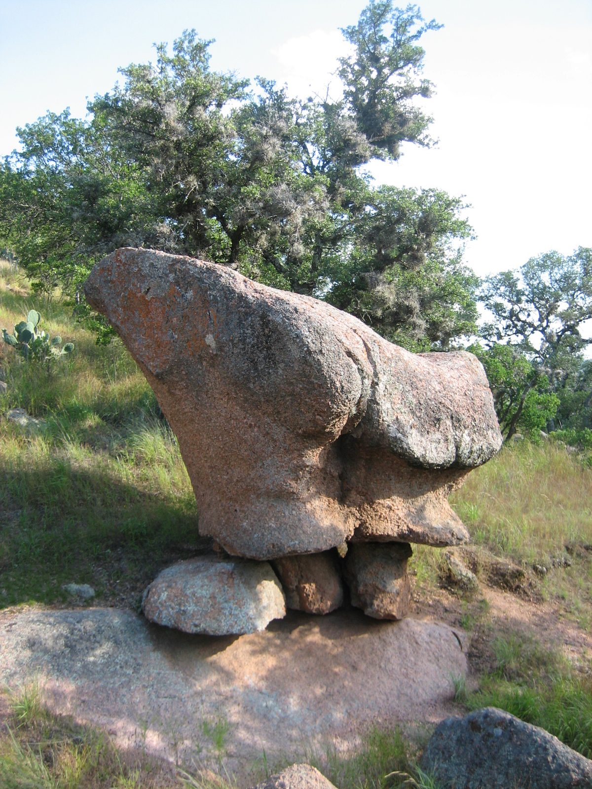 Crazy rock formation.