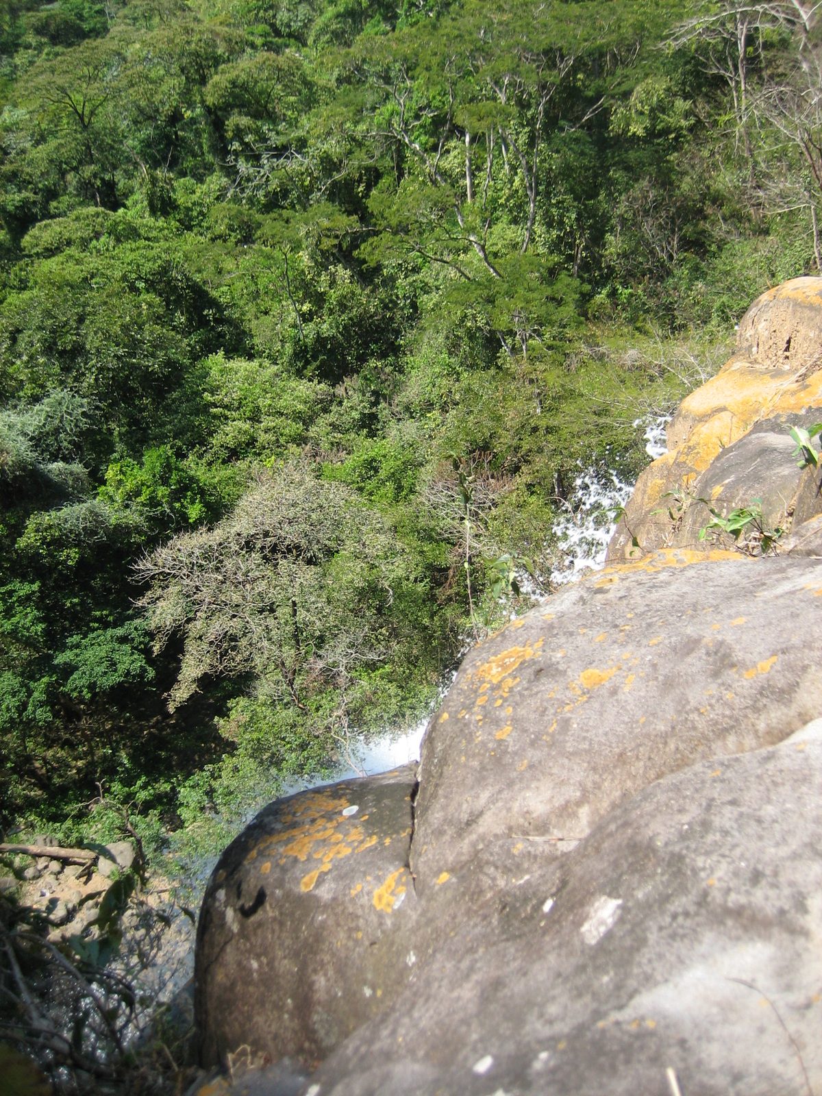 Top of the waterfall.