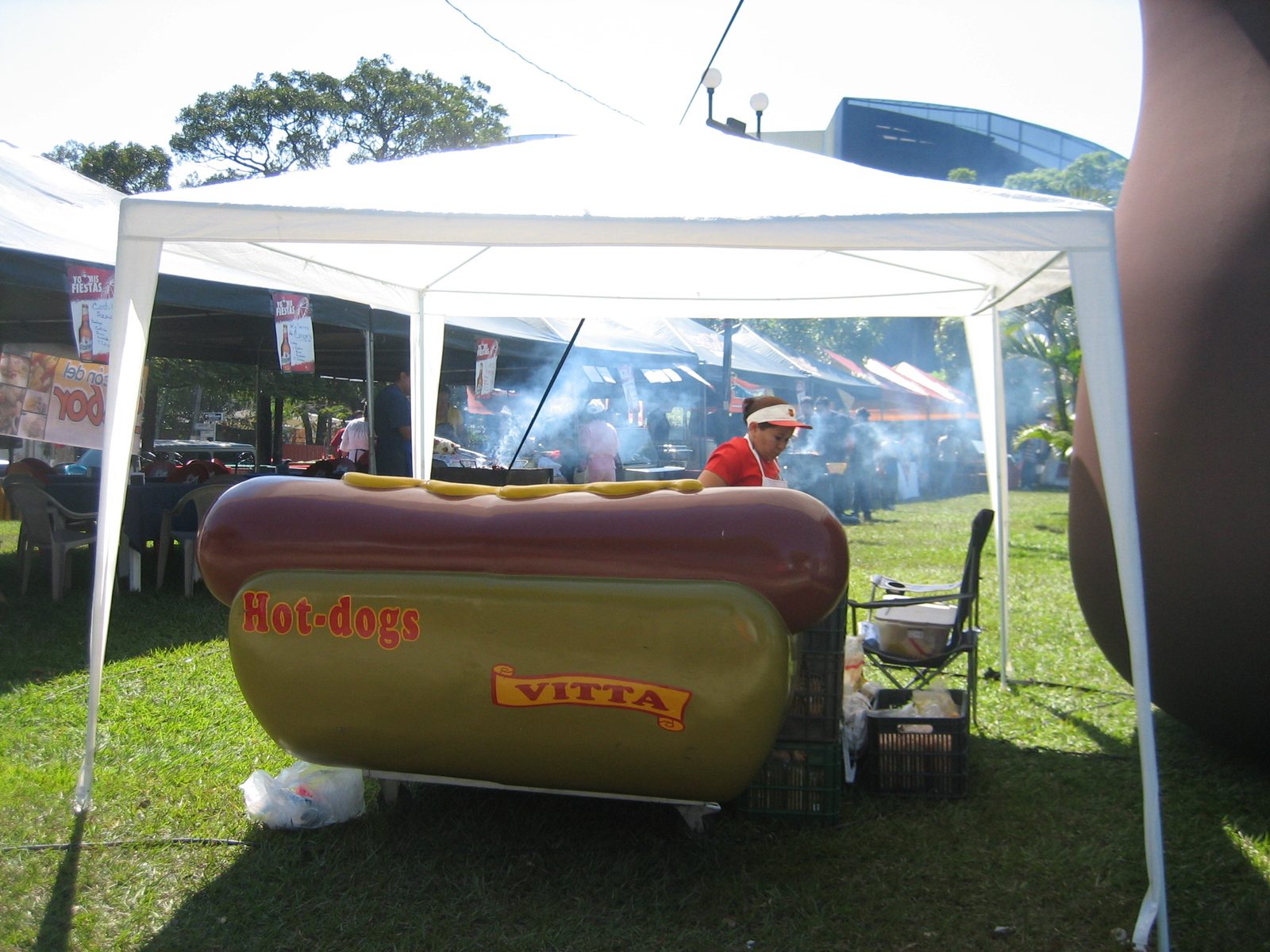 Mmm, giant hot dog cooker.
