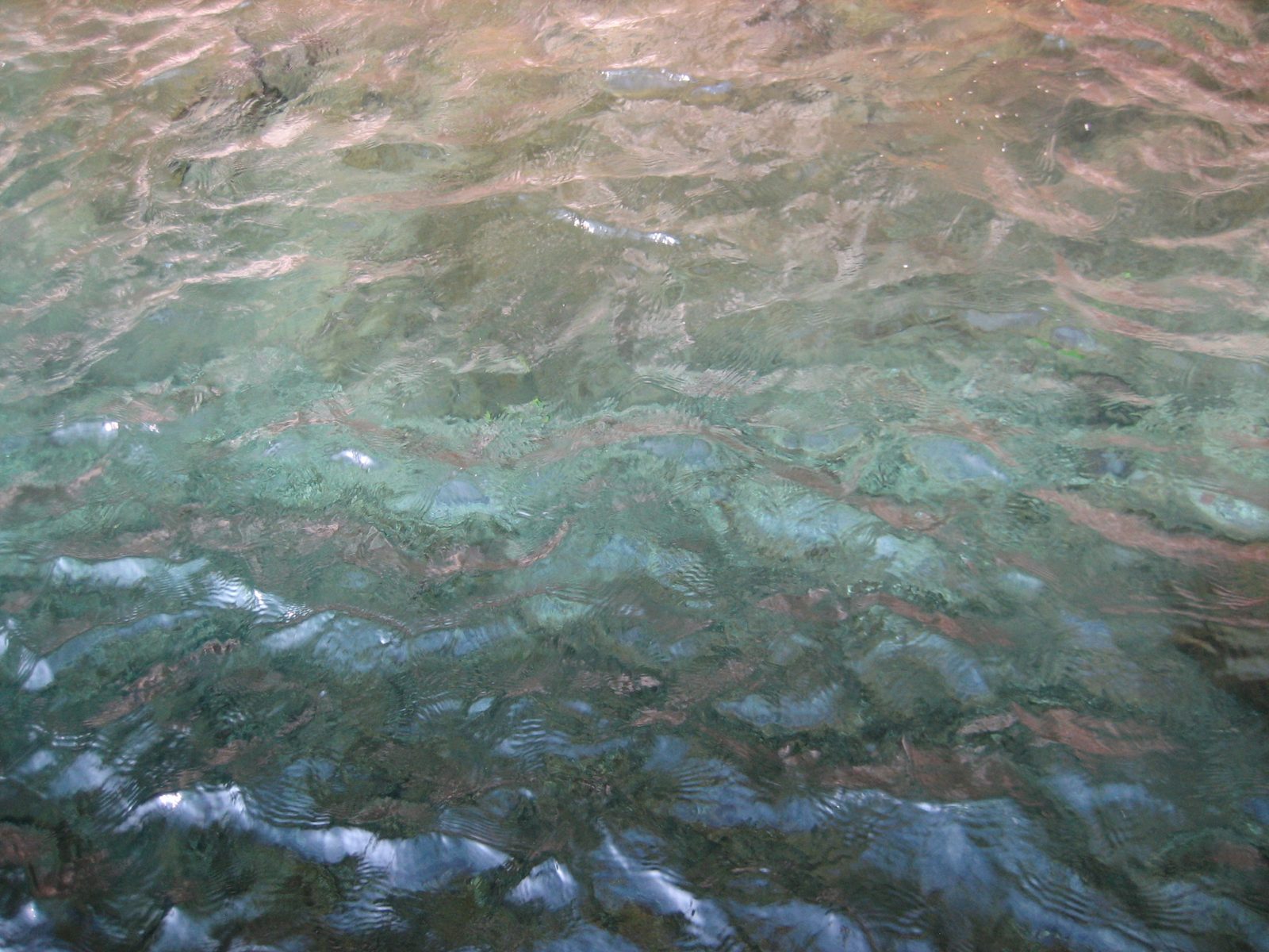 Pretty water.