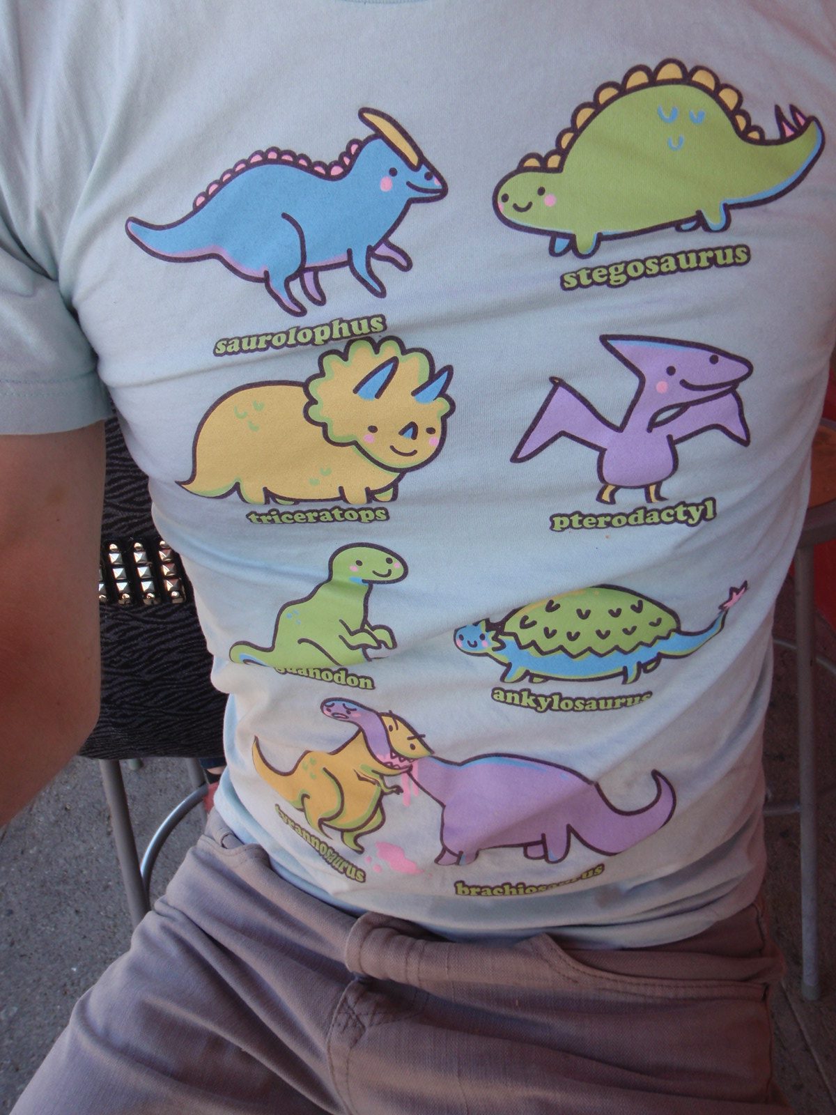 Birthday present tshirt!  Do you Know Your Dinosaurs?