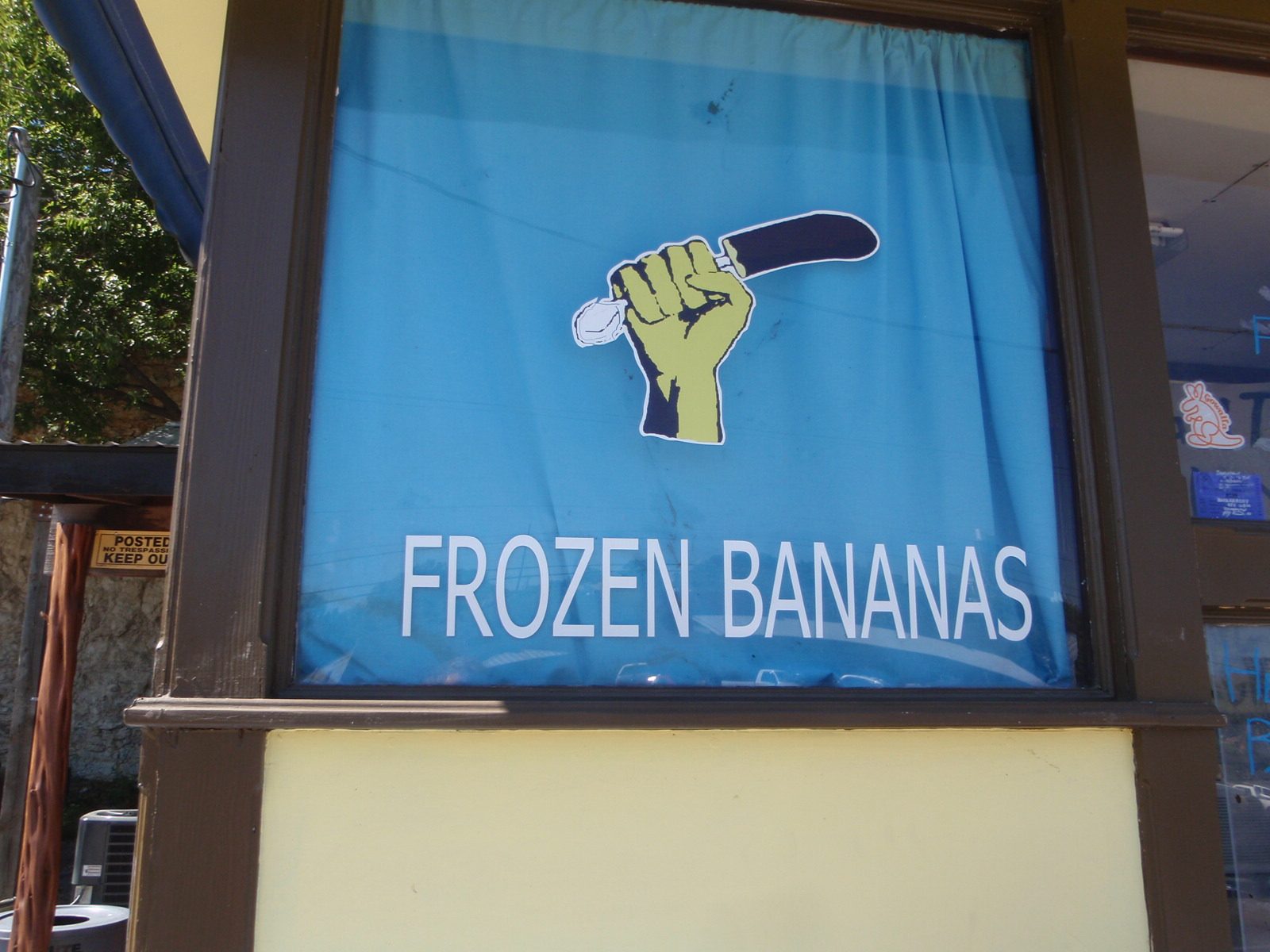 Mmm, frozen bananas.