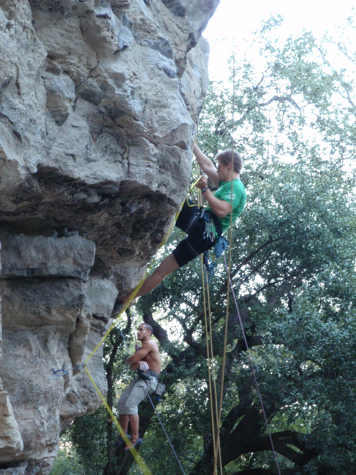 Jay's friend Austin (in green).