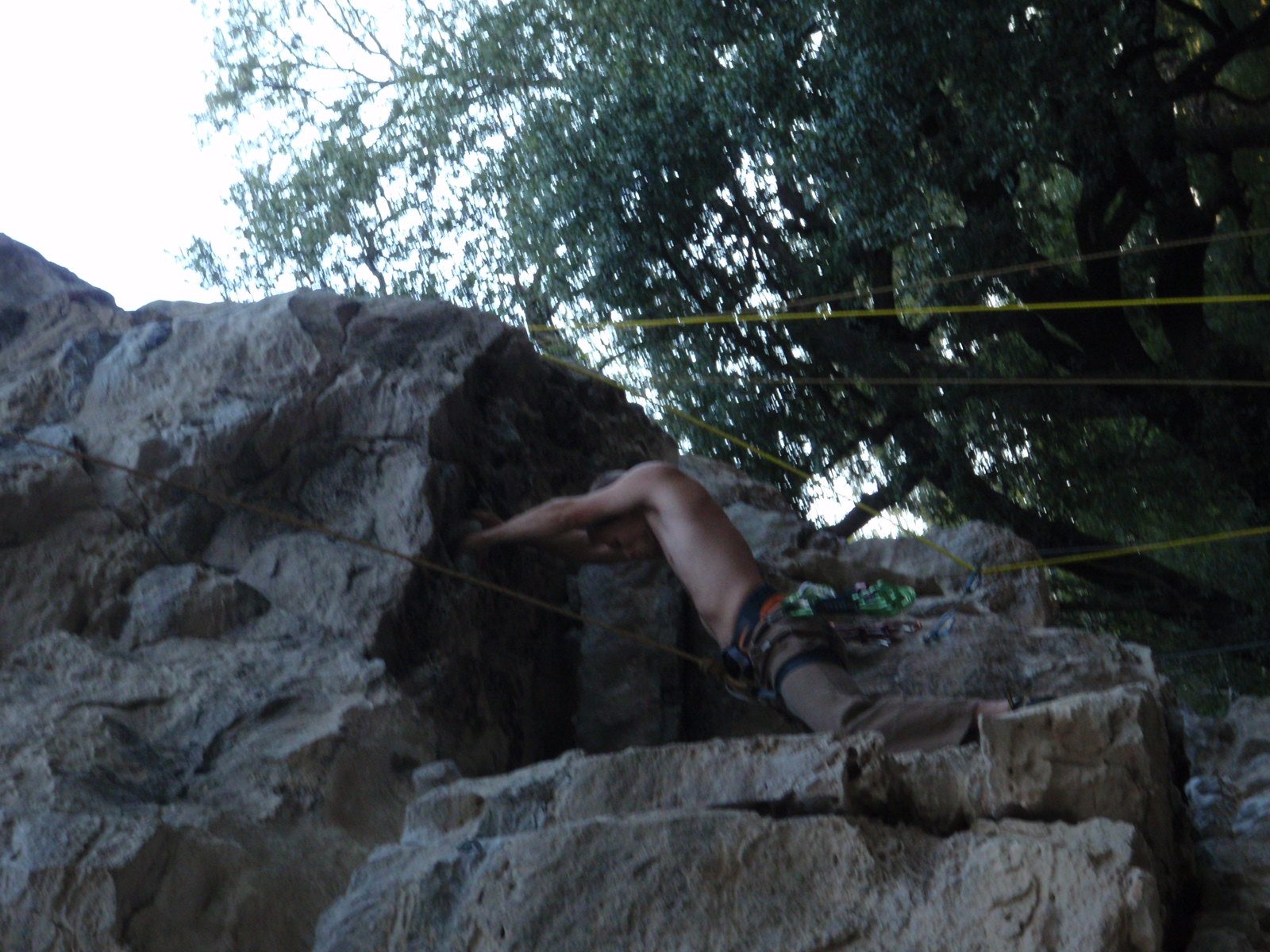 John working on the route next to Flintstones.  Mr. Slate?
