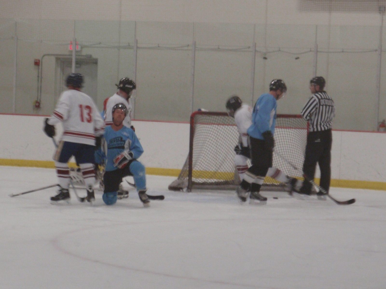 Goal?  Not sure.  Net is off.