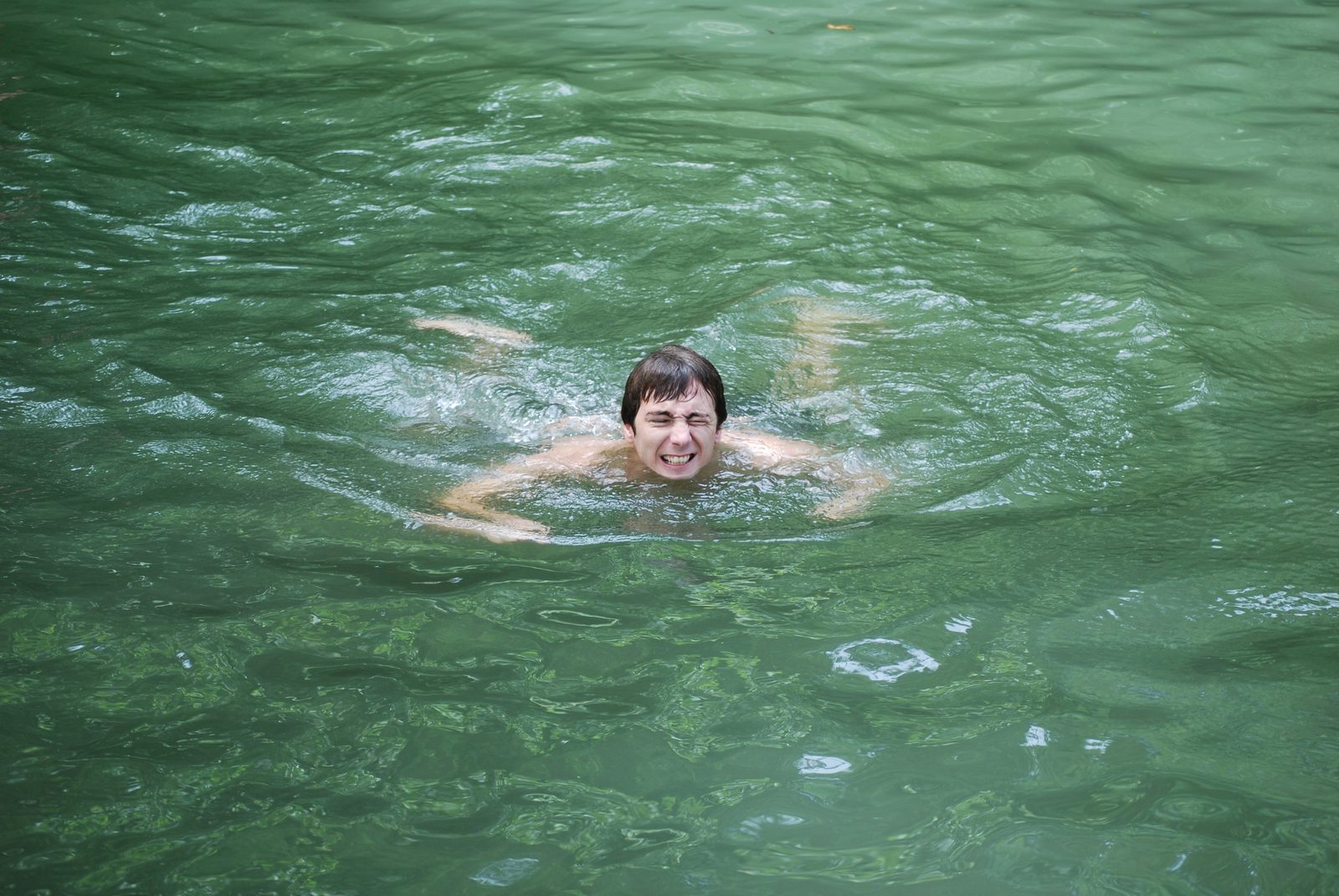 Luca being happy?