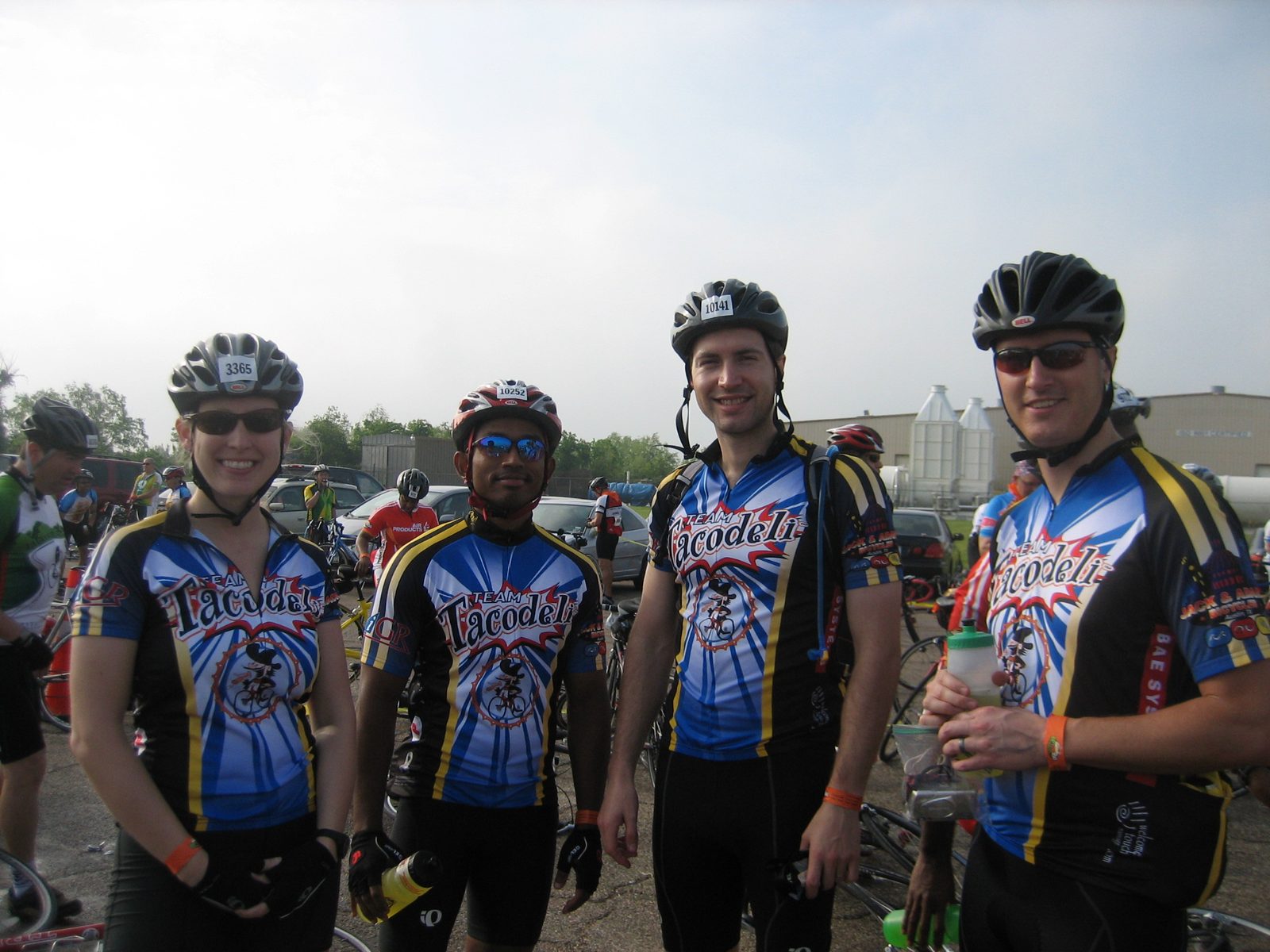 Kelsey, Susendar, Matt, and Mike at rest stop 2.