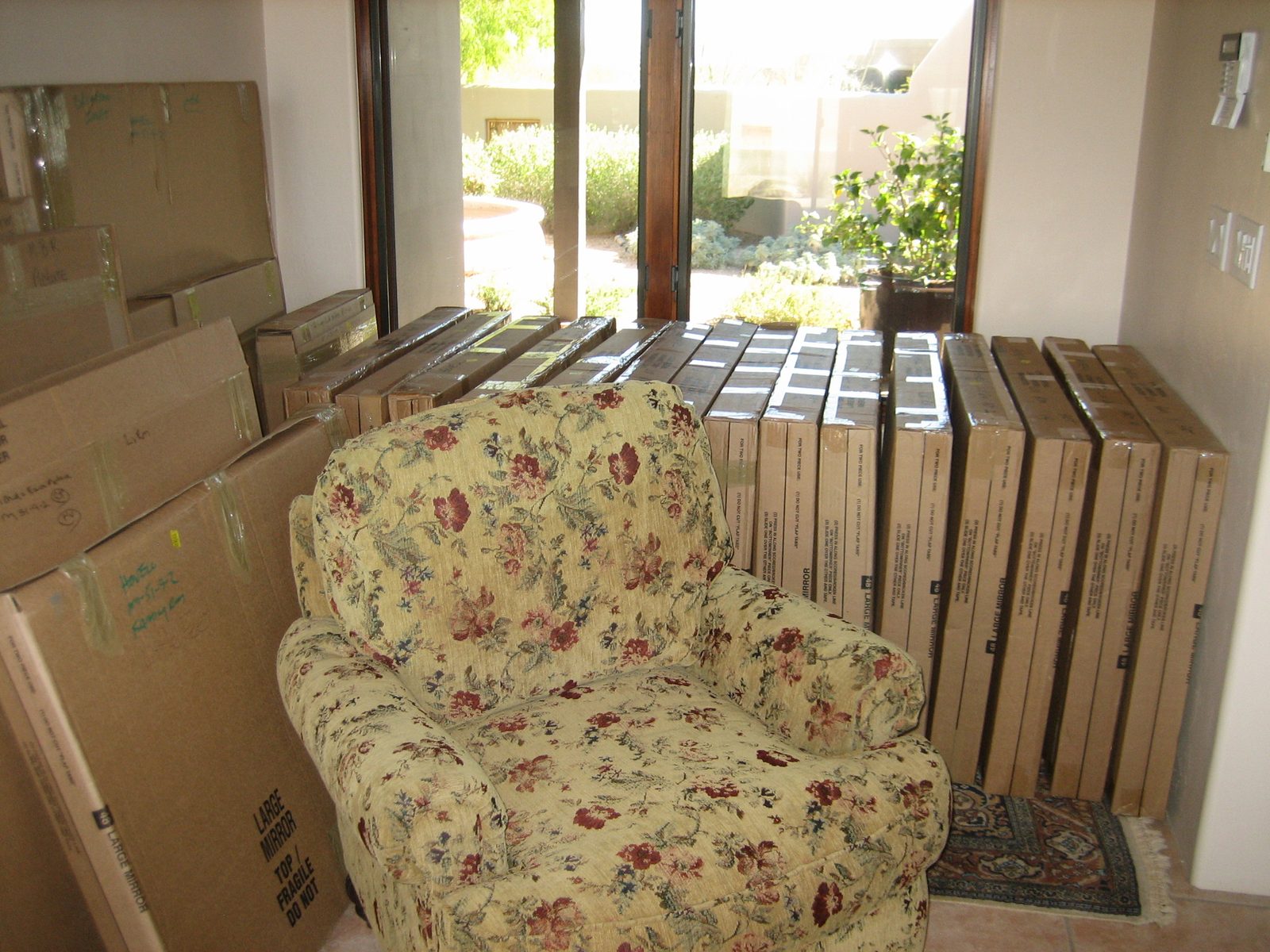 Hopefully something can be found in these 20+ boxes of art.