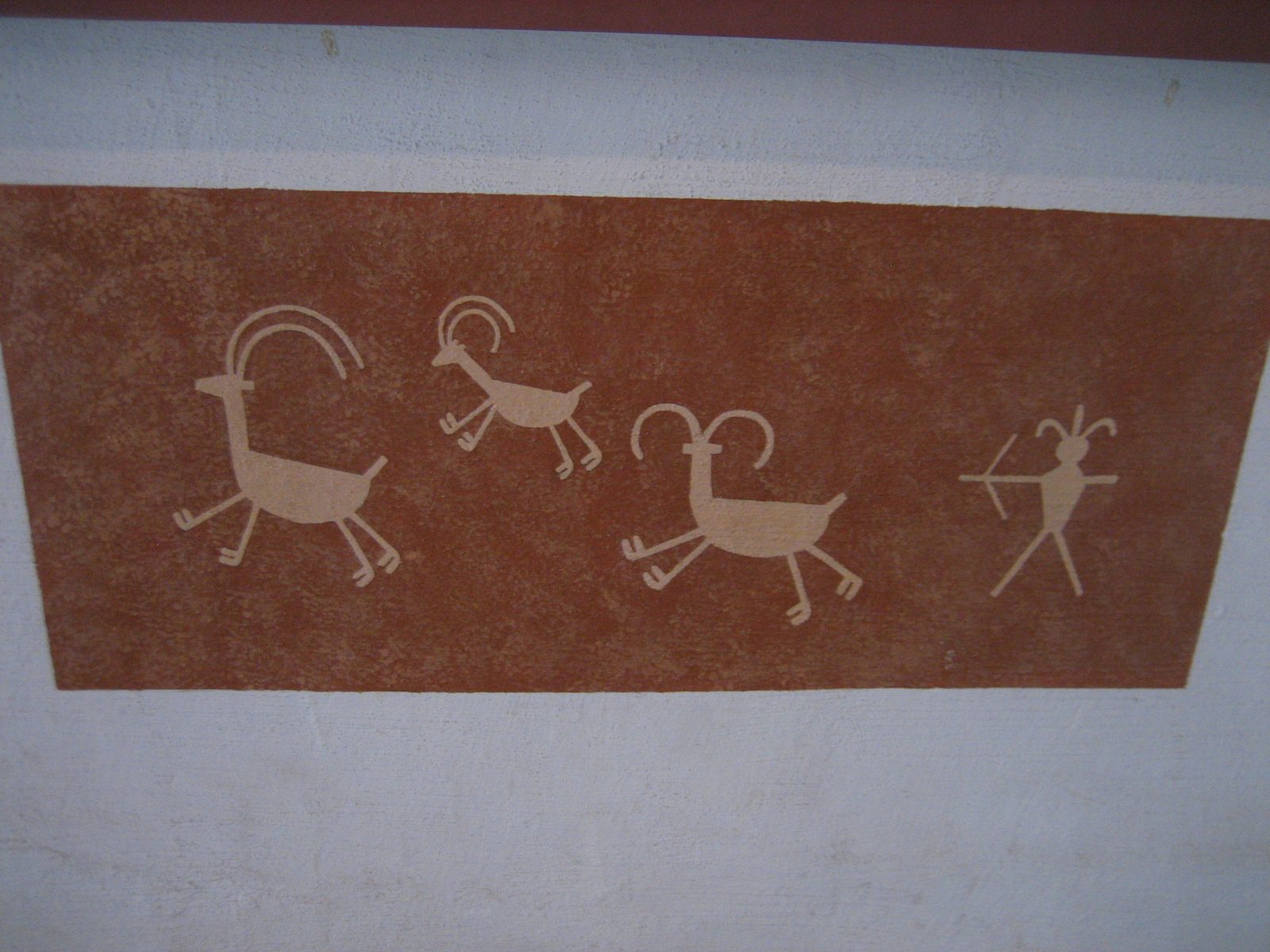 Fun little "cave art" in or near the mission.