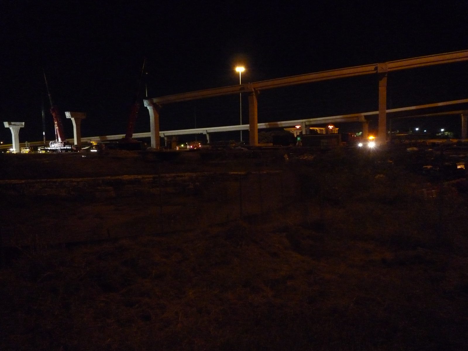 Fiiiiinally, Jay and I got to go out one night and see the magic.  This shot is from the TxDOT...