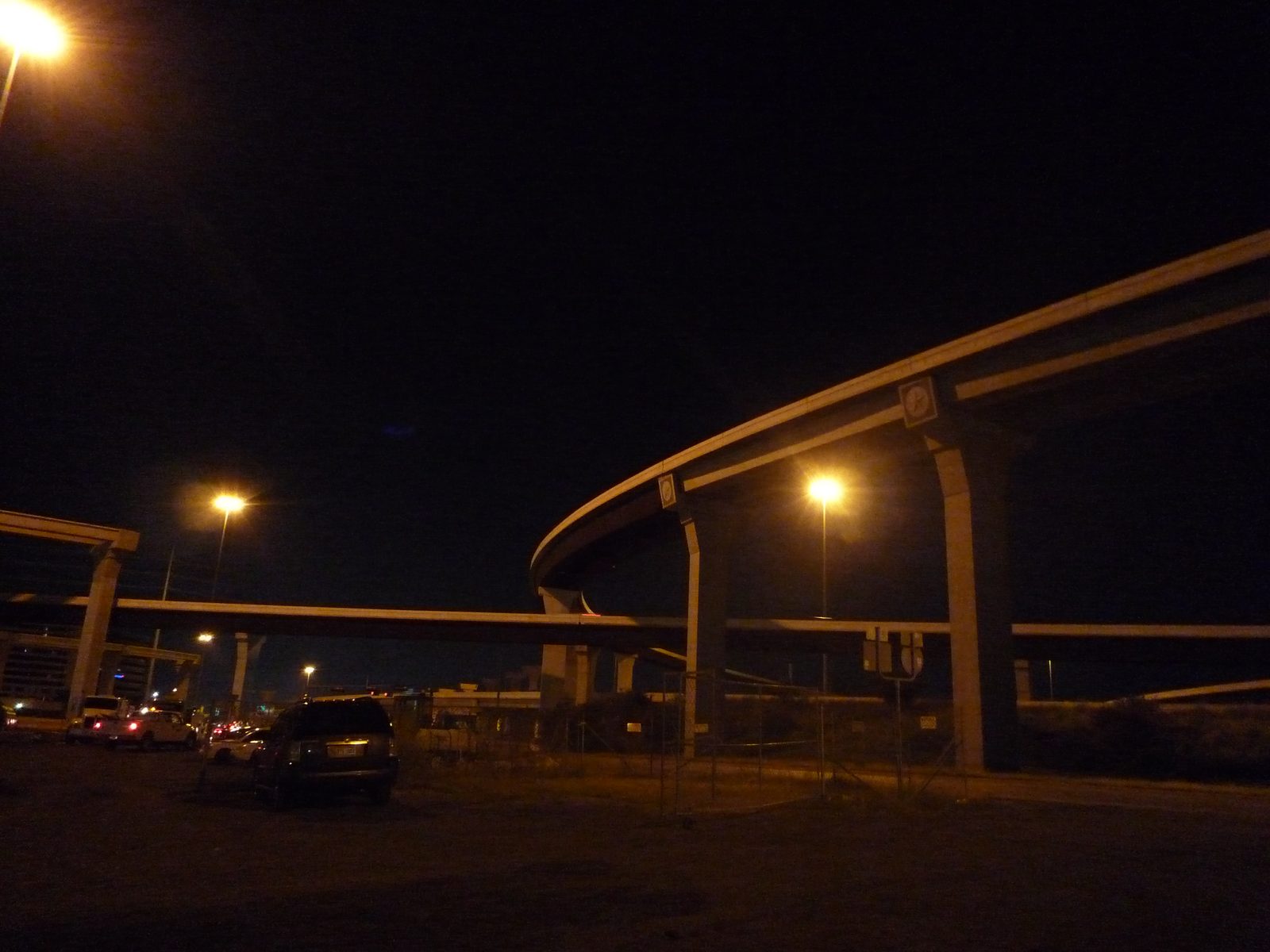 Taking advantage of the opportunity to take pictures of the whole intersection.