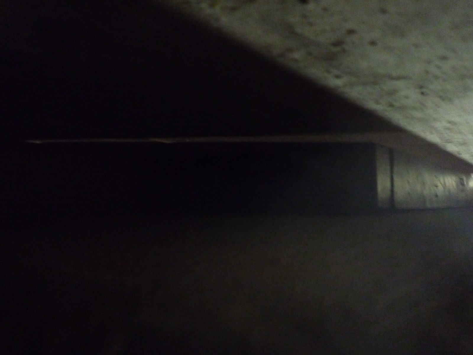 Remember that bearing pad I was pointing out before?  Here's the one under the beam we just saw...