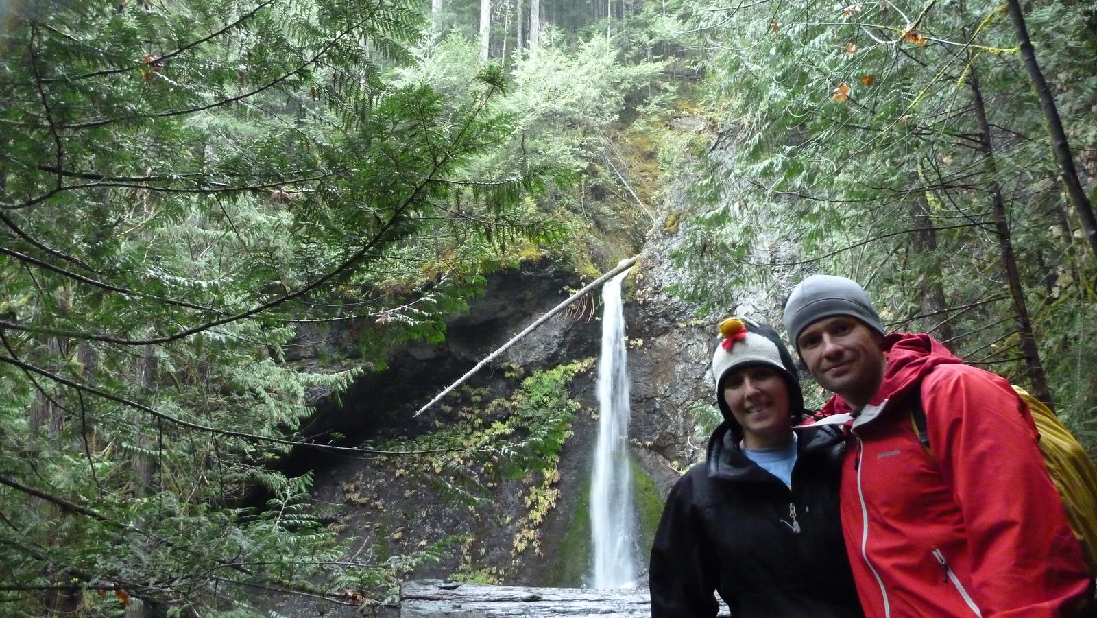 Another shot by the falls; this time from the upper vantage point rather than the lower.