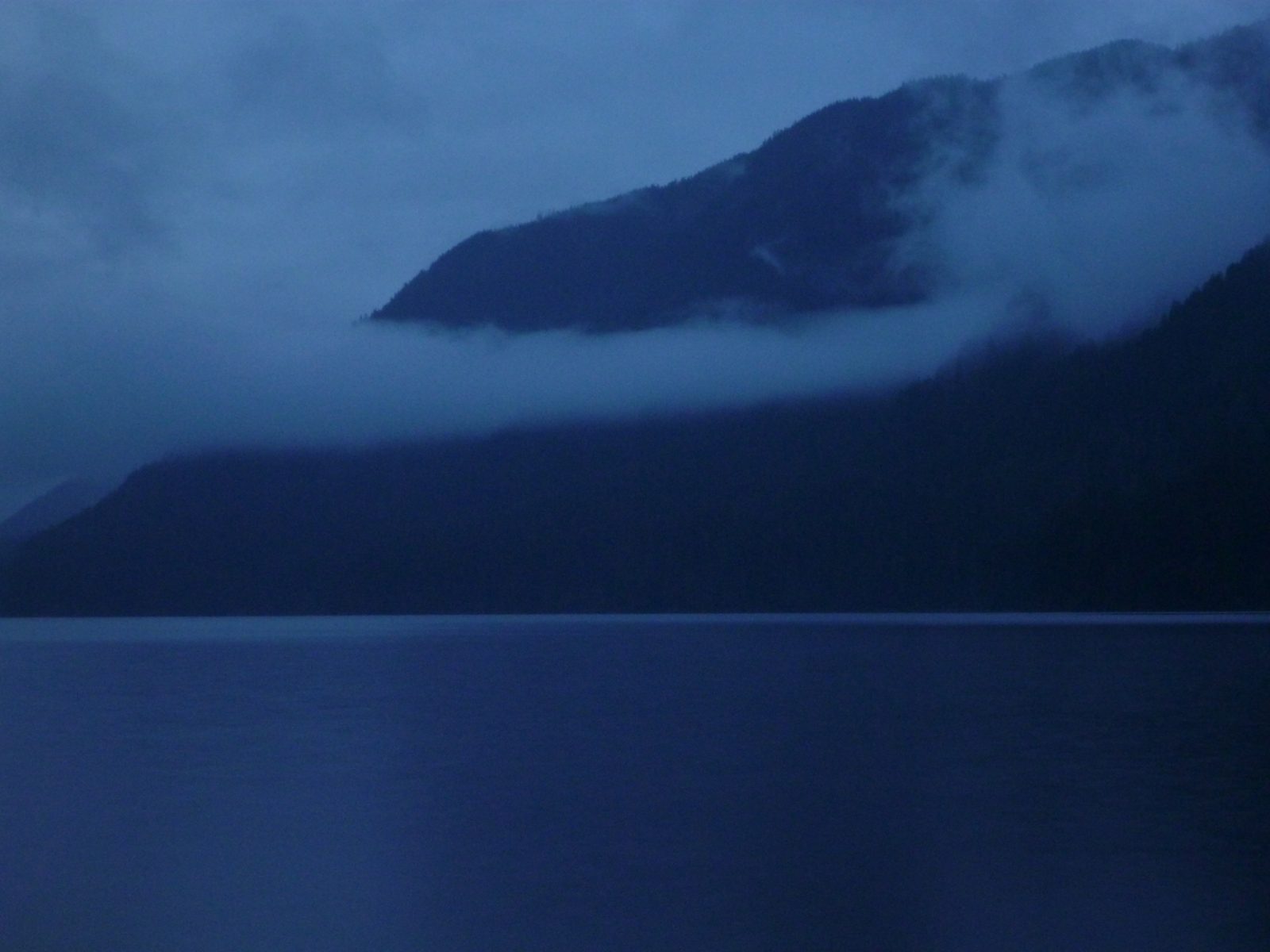 Jay got some awesome pictures of Lake Crescent as the light really disappeared.  Here is the...