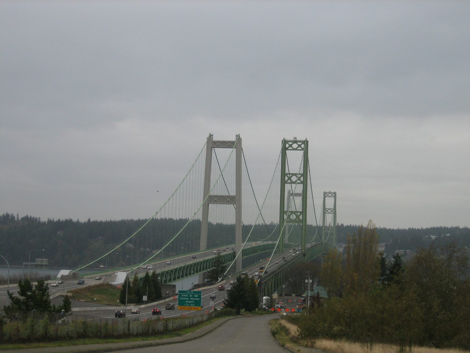 Looking at the two structures.  Newer on the left.  I wish they'd made the towers more similar,...