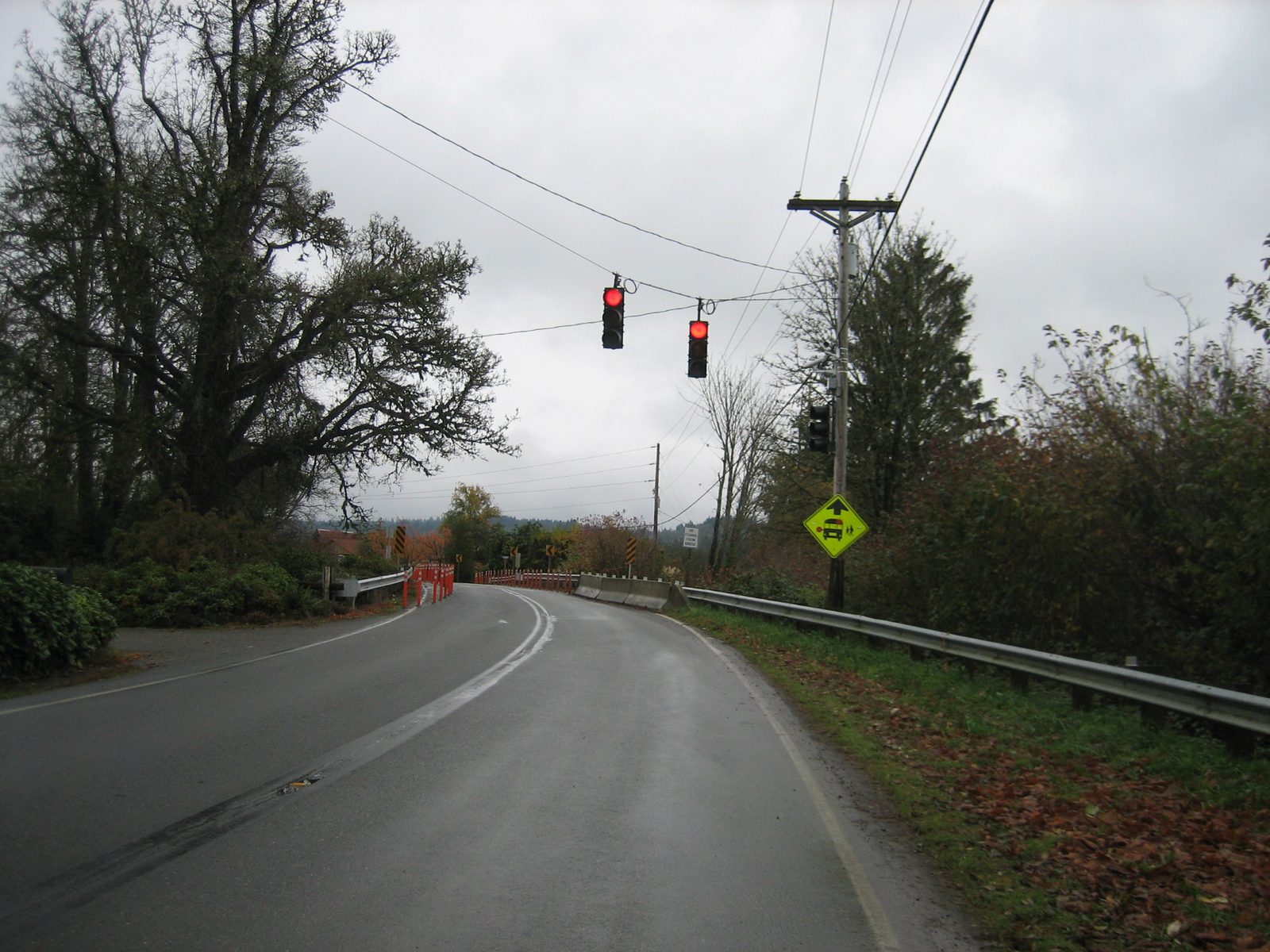 There were two bridges on the road to the High Steel Bridge that appeared to be load-rated to...