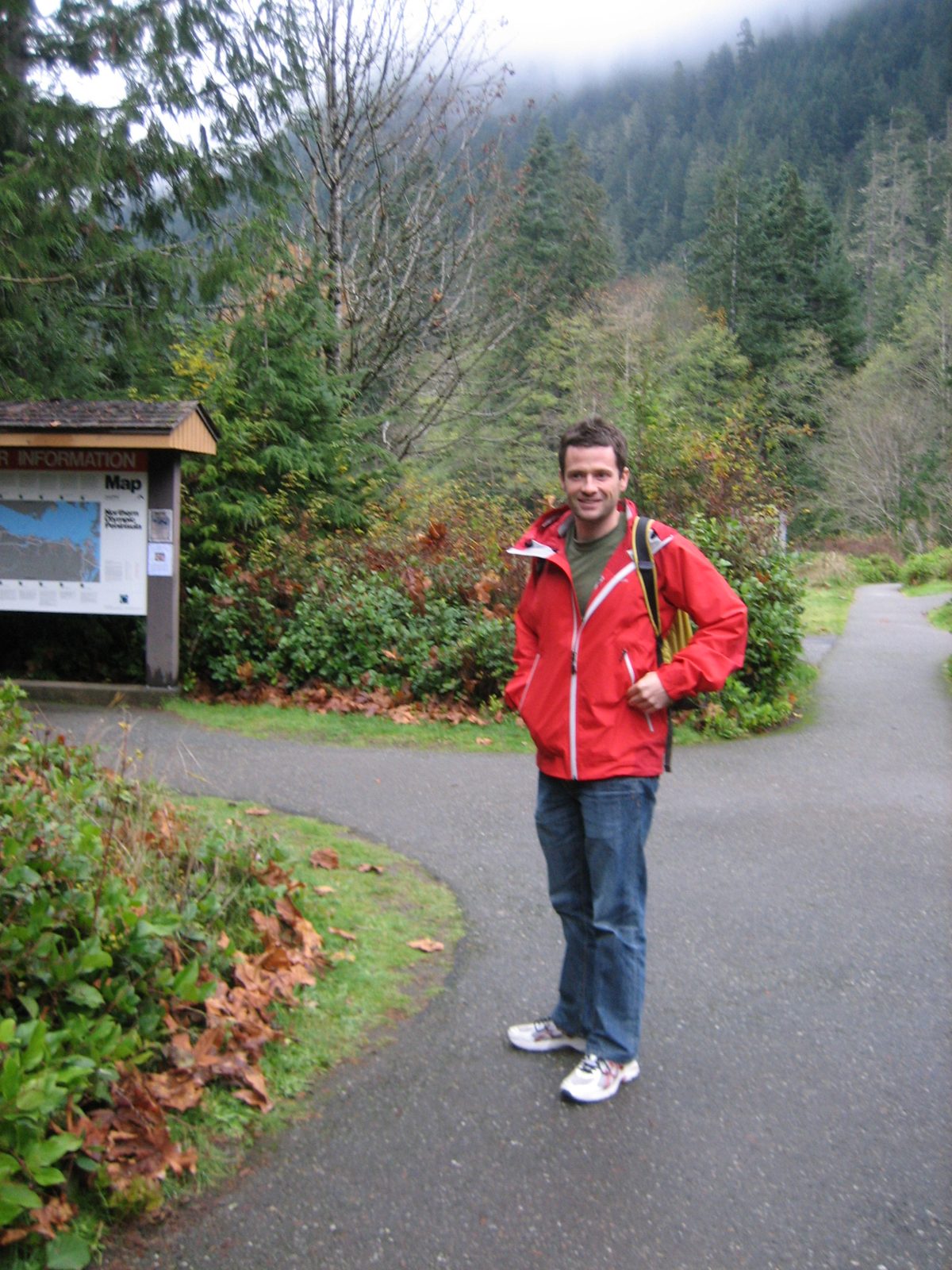 Jay and I drove to Port Angeles, and, upon learning that Hurricane Ridge was closed, continued...