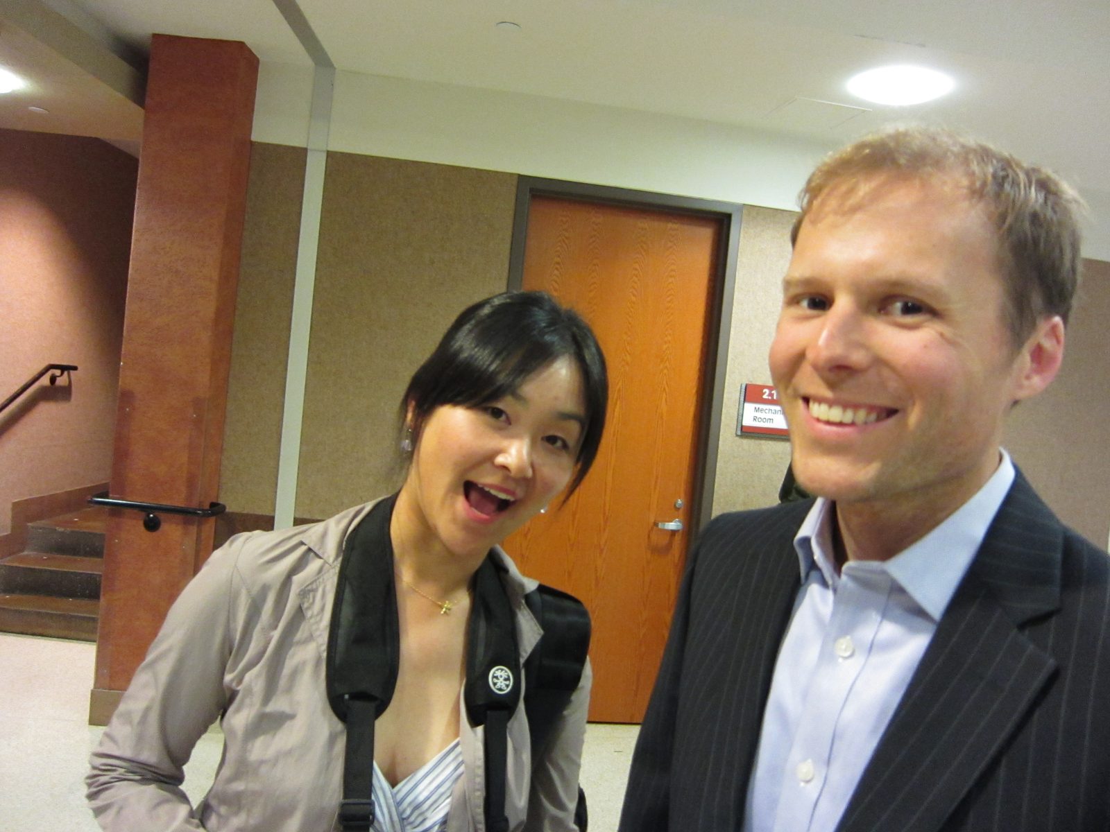 John and Monica.