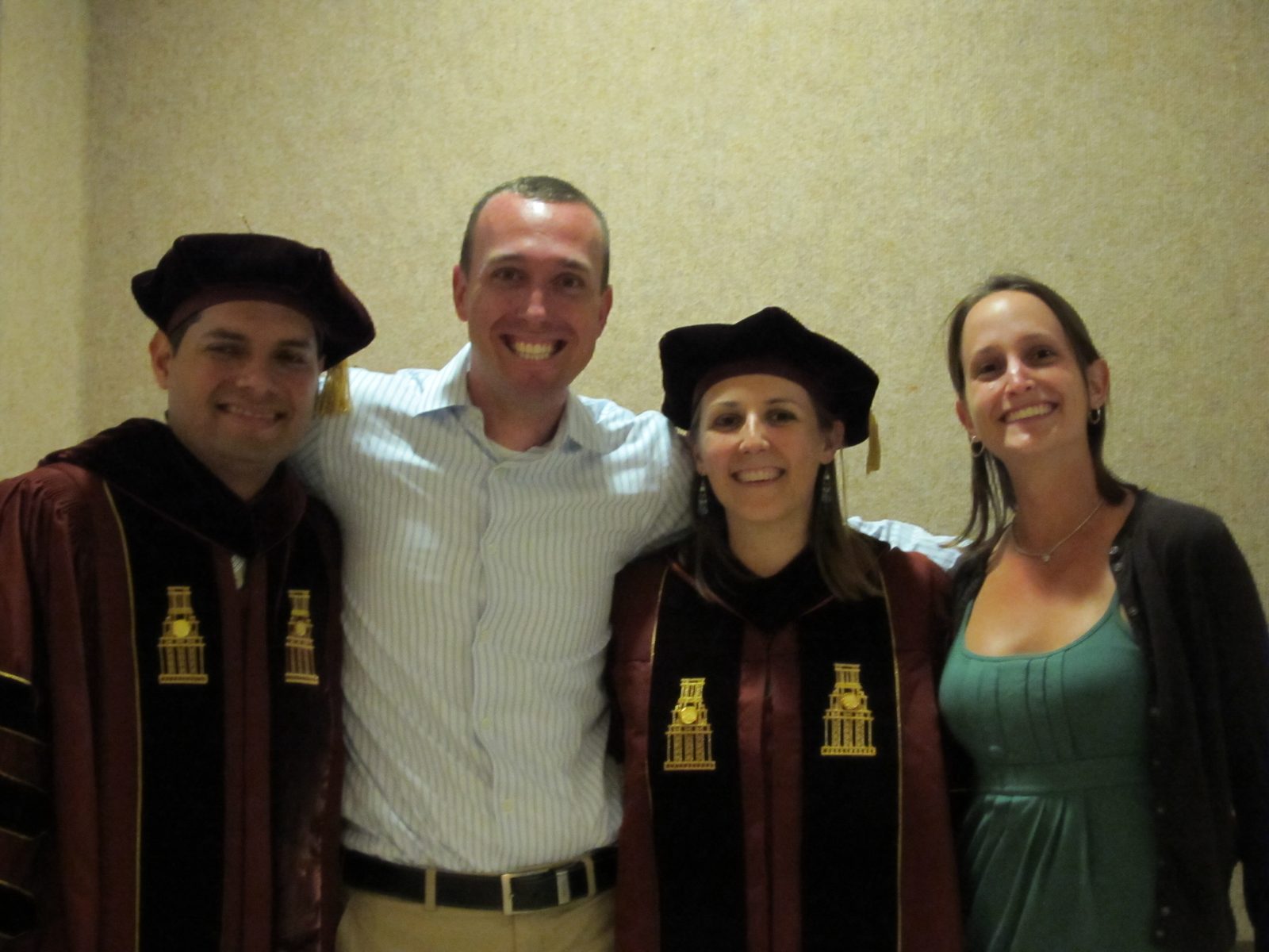 Alejandro, Jeremiah, Catherine, and Nancy - Office 202 + Jeremiah.