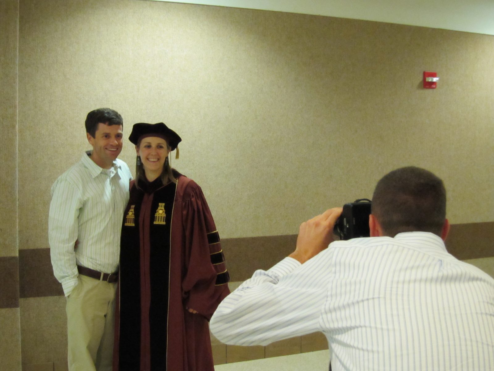 Putting this up as a reminder to get from Jeremiah the really good picture of Jay and me.