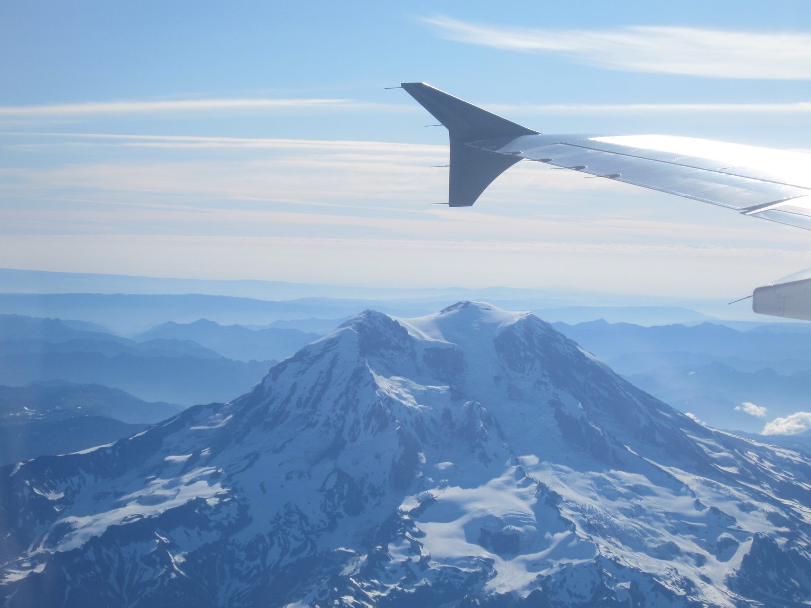 Rainier from the southwest this time, as the plan leaving SEA towards PHX seemed to complete the...