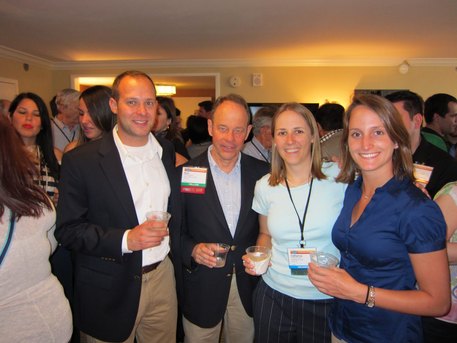 Eric, Dr. Klingner, Catherine, and Nancy.
