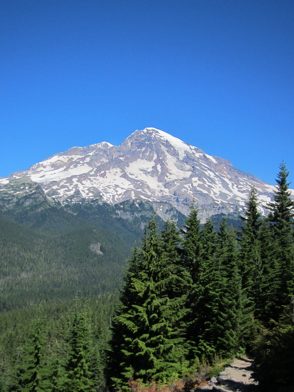 Further along the trail.