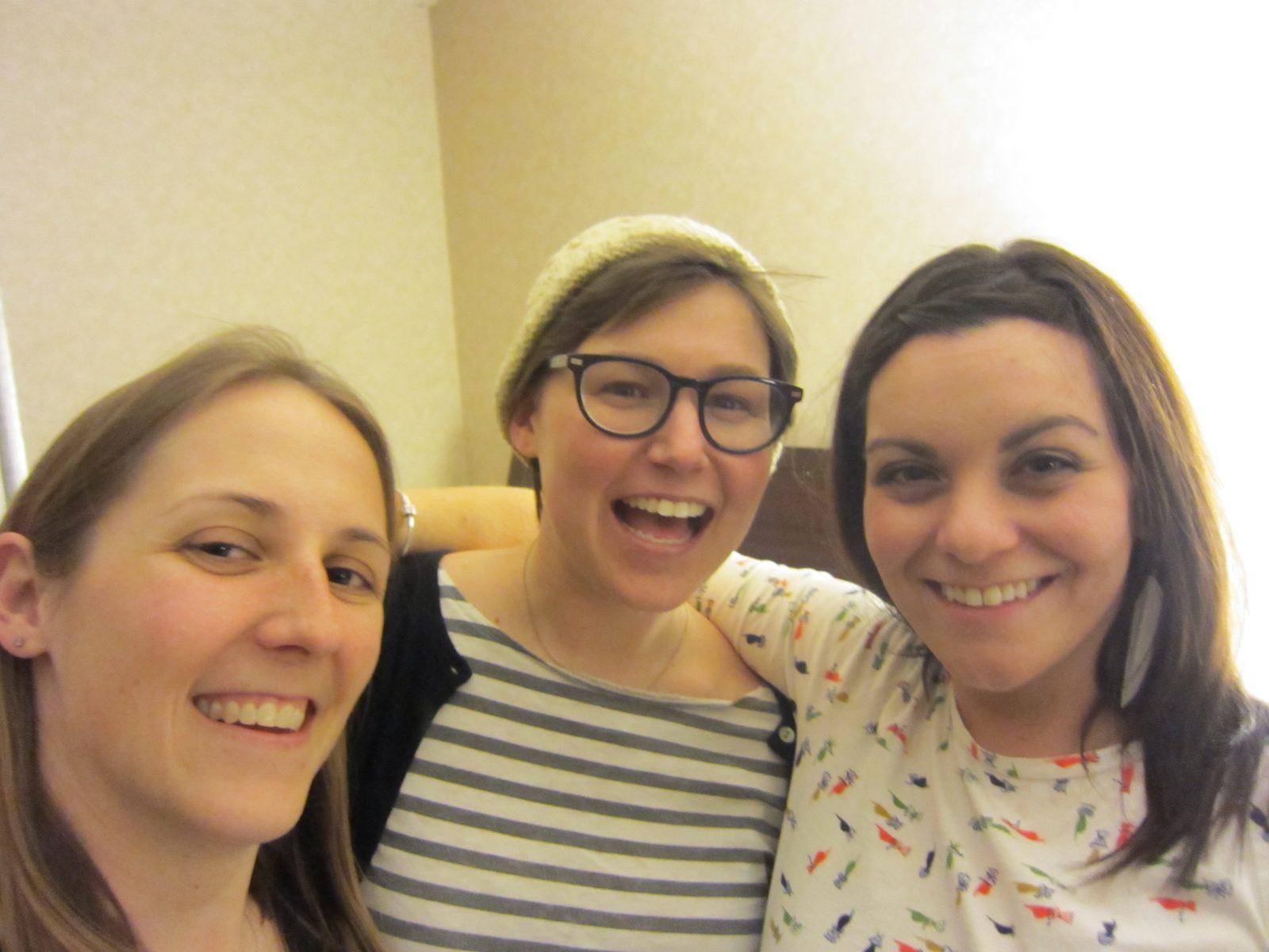 I went to Portland, OR to meet up with Emily Sauter and Mary Droesch, two classmates I've known...