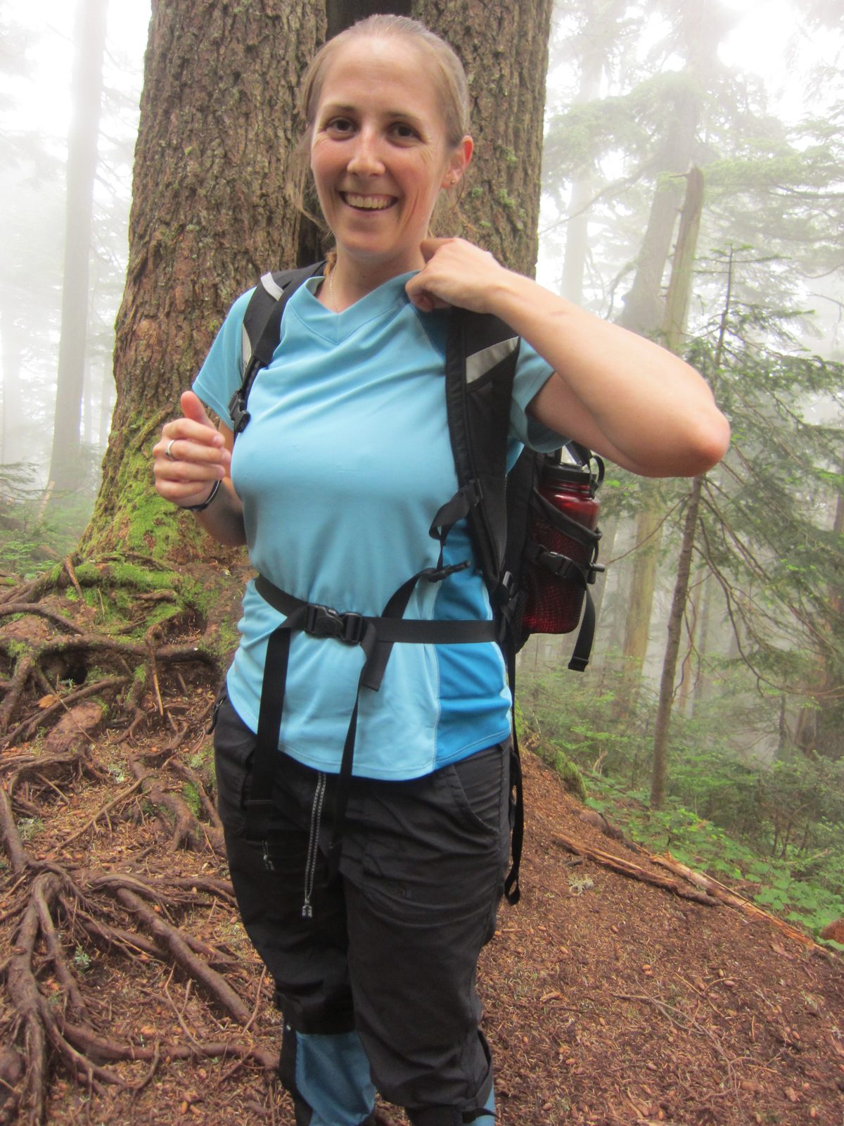 Despite the clouds, there are still smiles to be had.