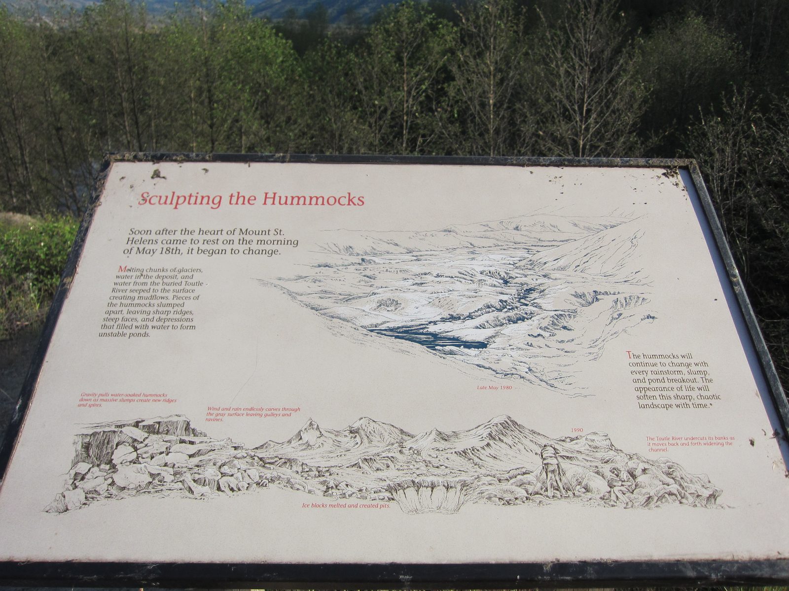 More explanation of hummocks.