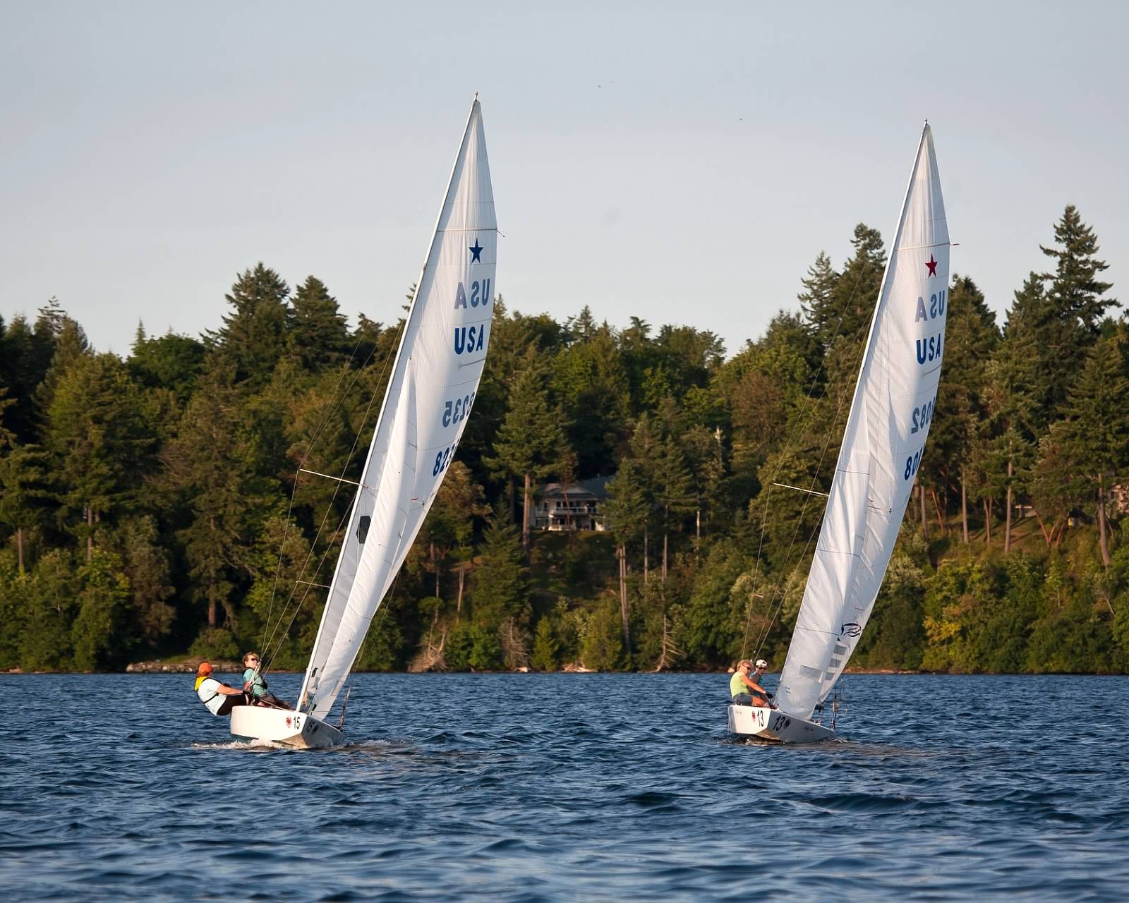Ah, the upwind leg that broke my heart.  We were well ahead of 15 at the mark, but the main...