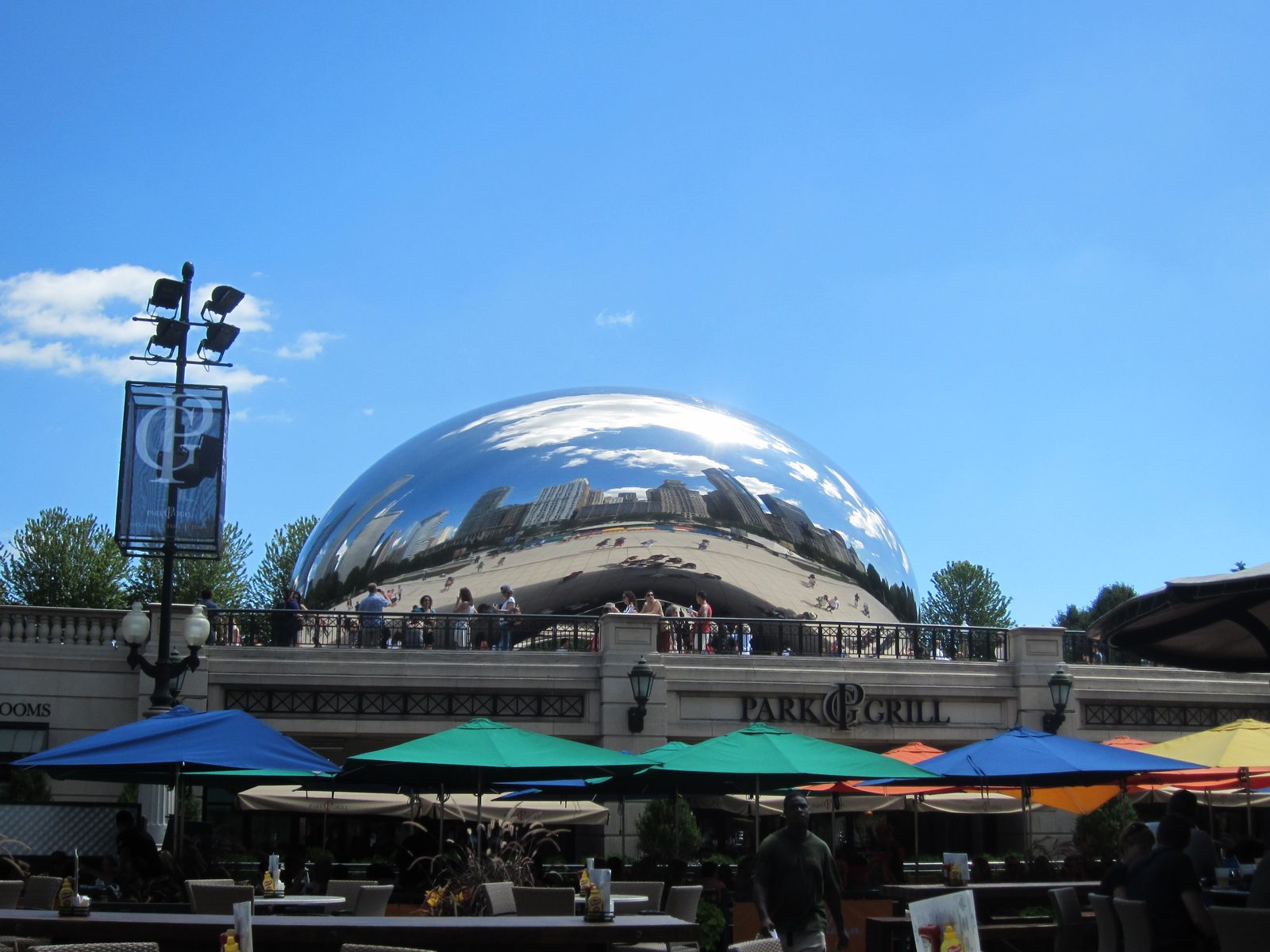The Bean with a bit more sunshine and from further away.