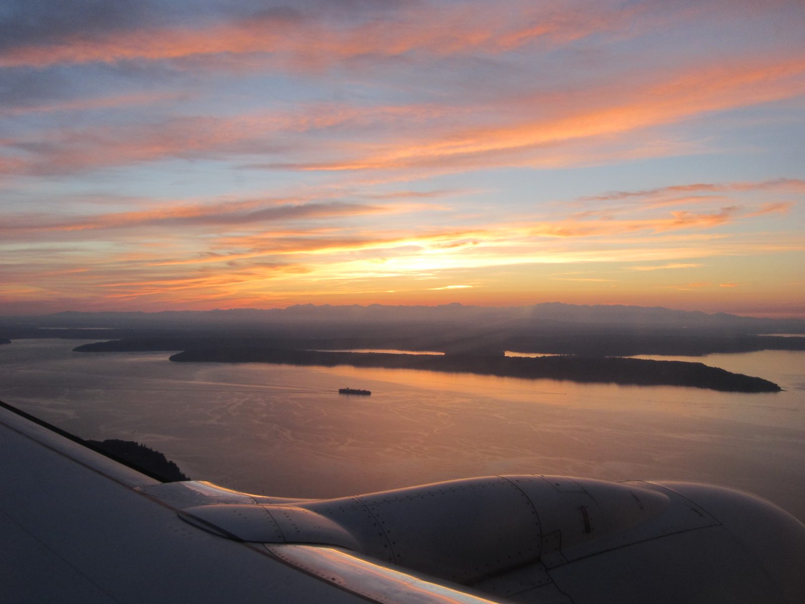 Another shot of the sunset.
