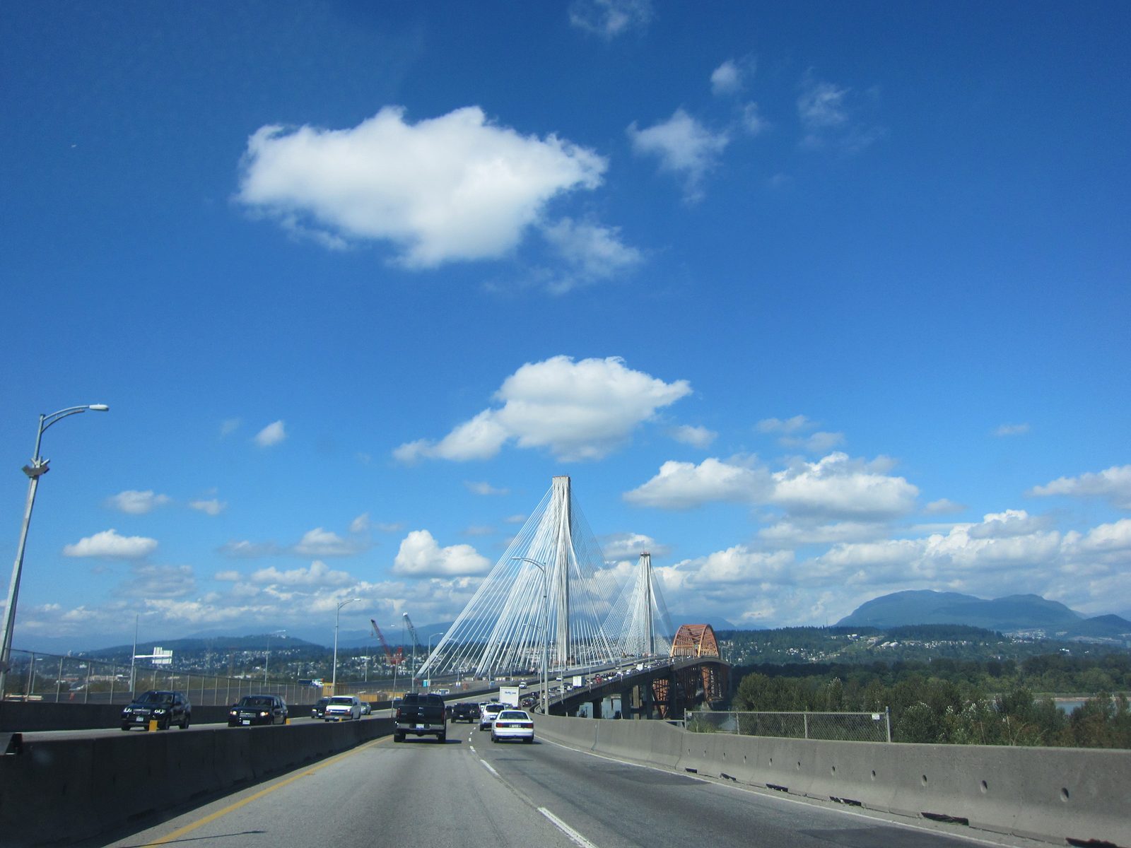 The great birthday adventure begins with a trip over the Port Mann bridge outside Vancouver,...
