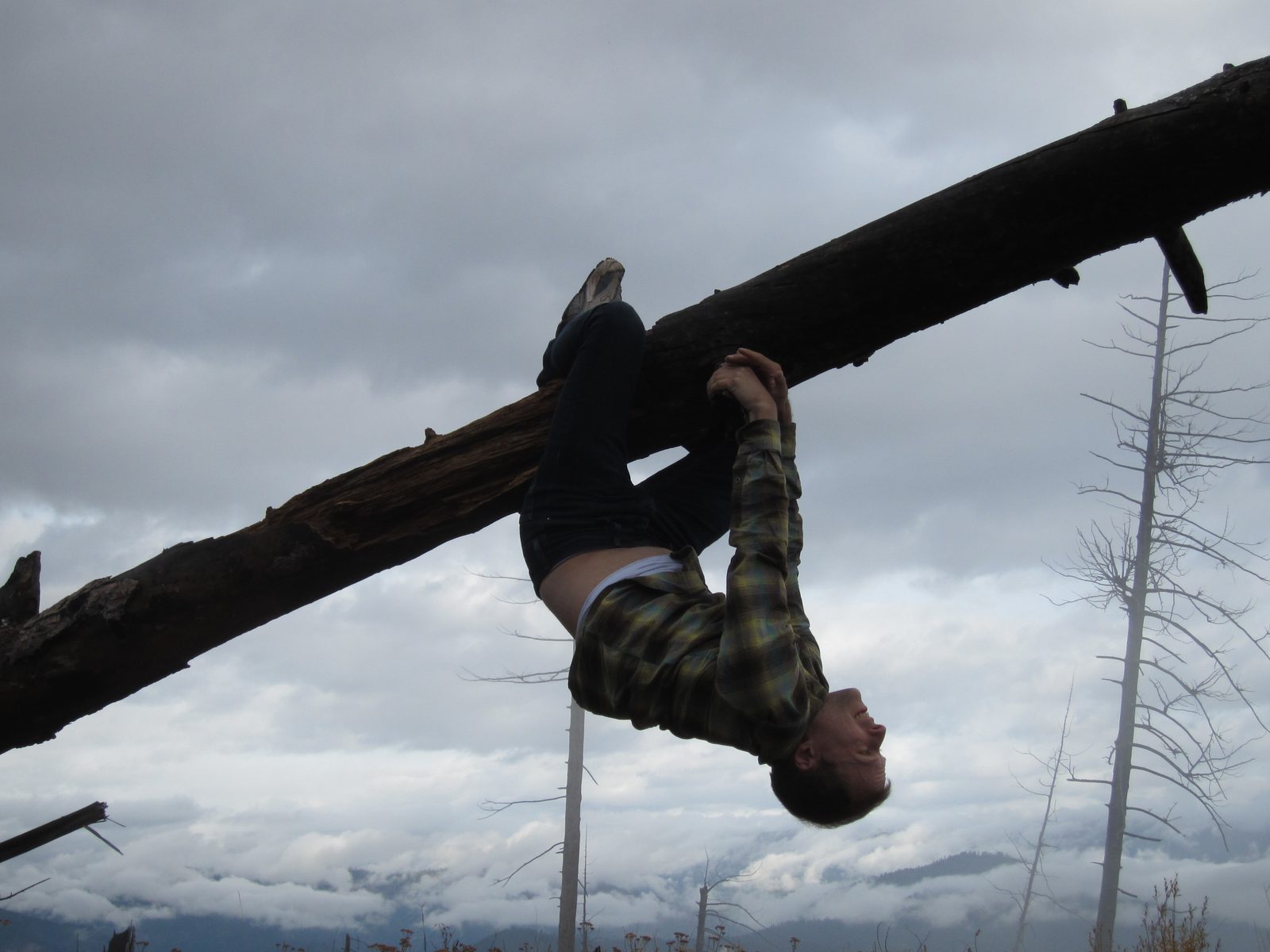 John, hanging out.
