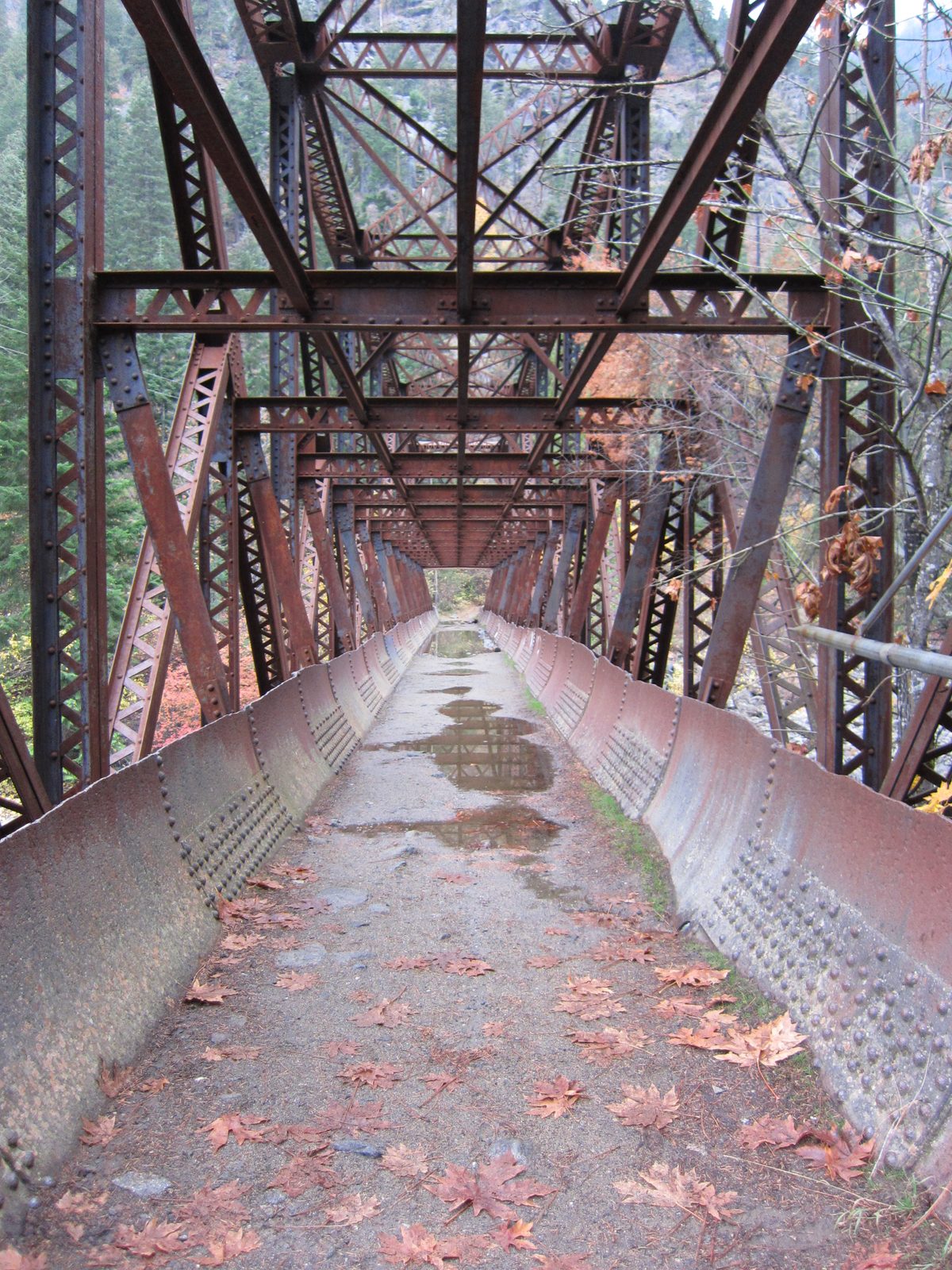 Apparently, where we parked the car used to be a power station, and this bridge carried a...