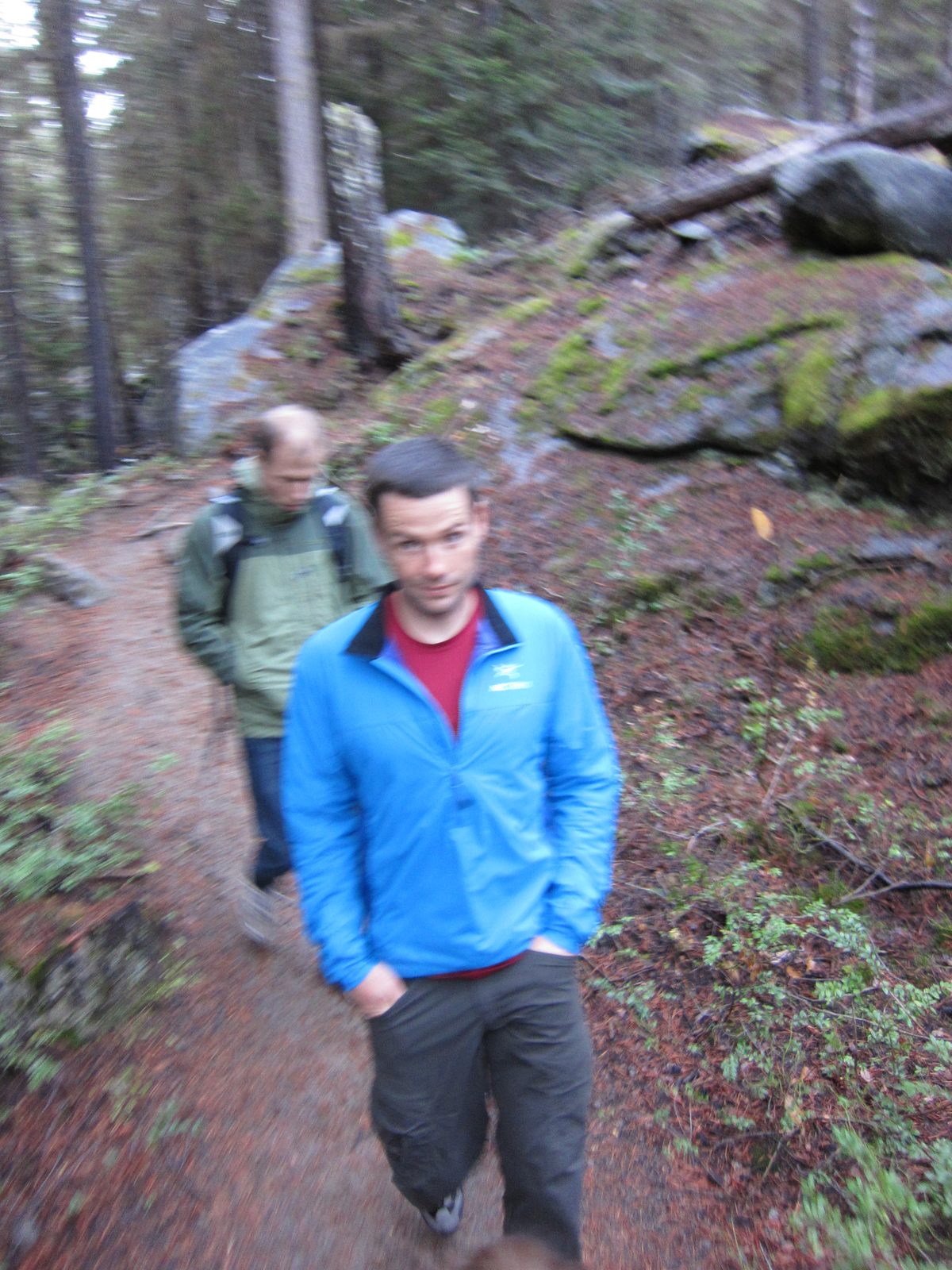 Jay notices the photographer.